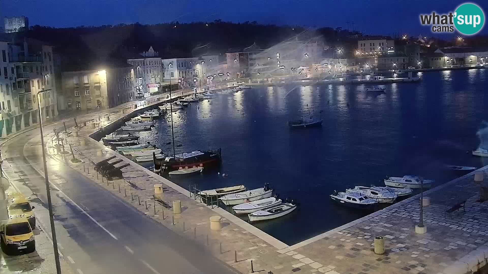 Webcam Segna – Panorama dell’lungomare di Senj