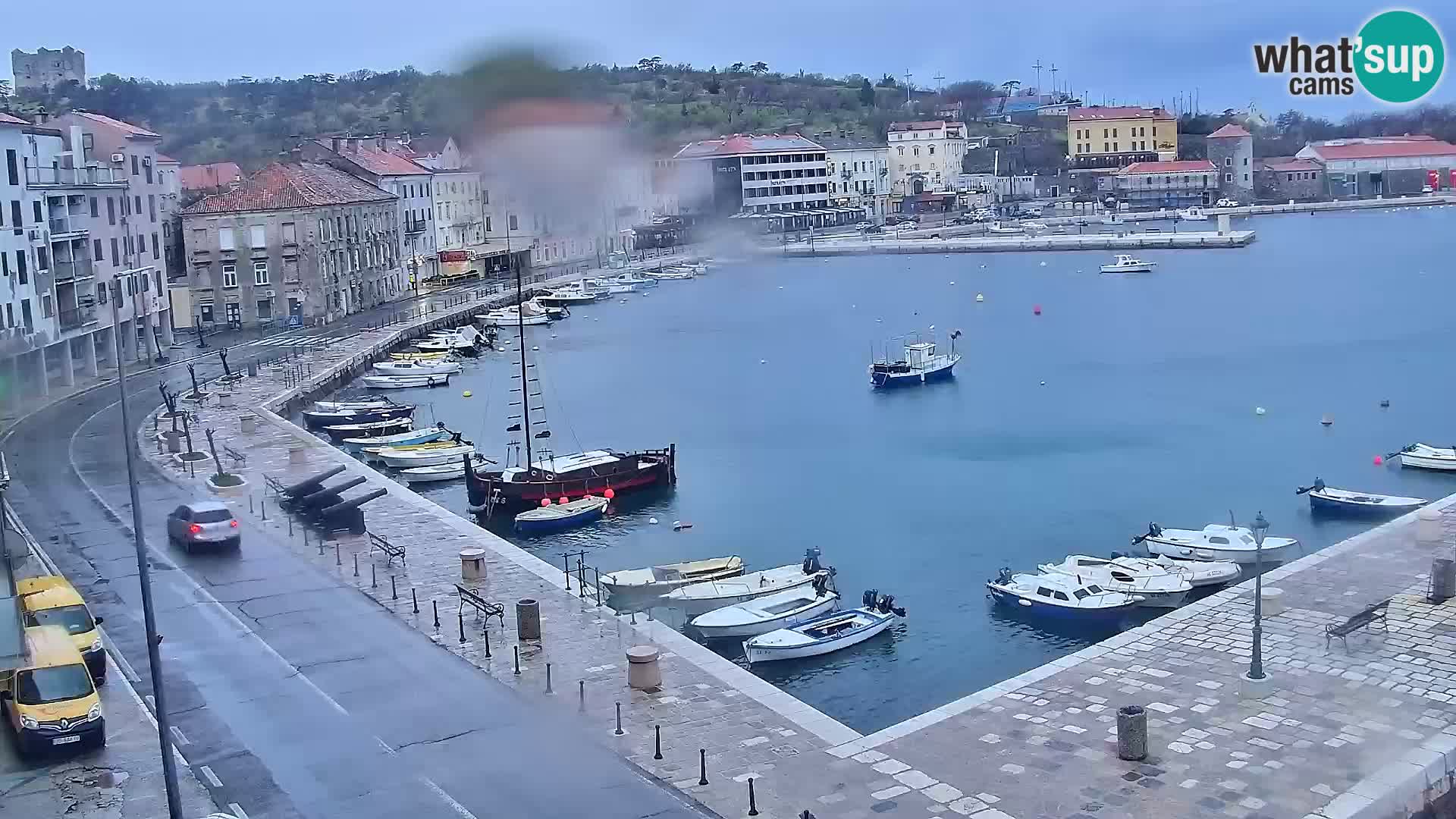 Senj Spletna kamera – pogled na obalo Senja