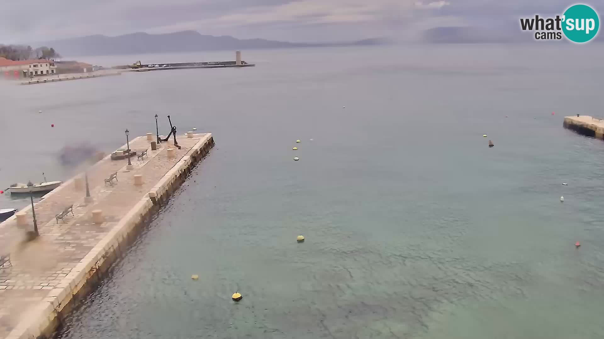 Kamera u živo Senj – Panoramski pogled na senjsku rivu