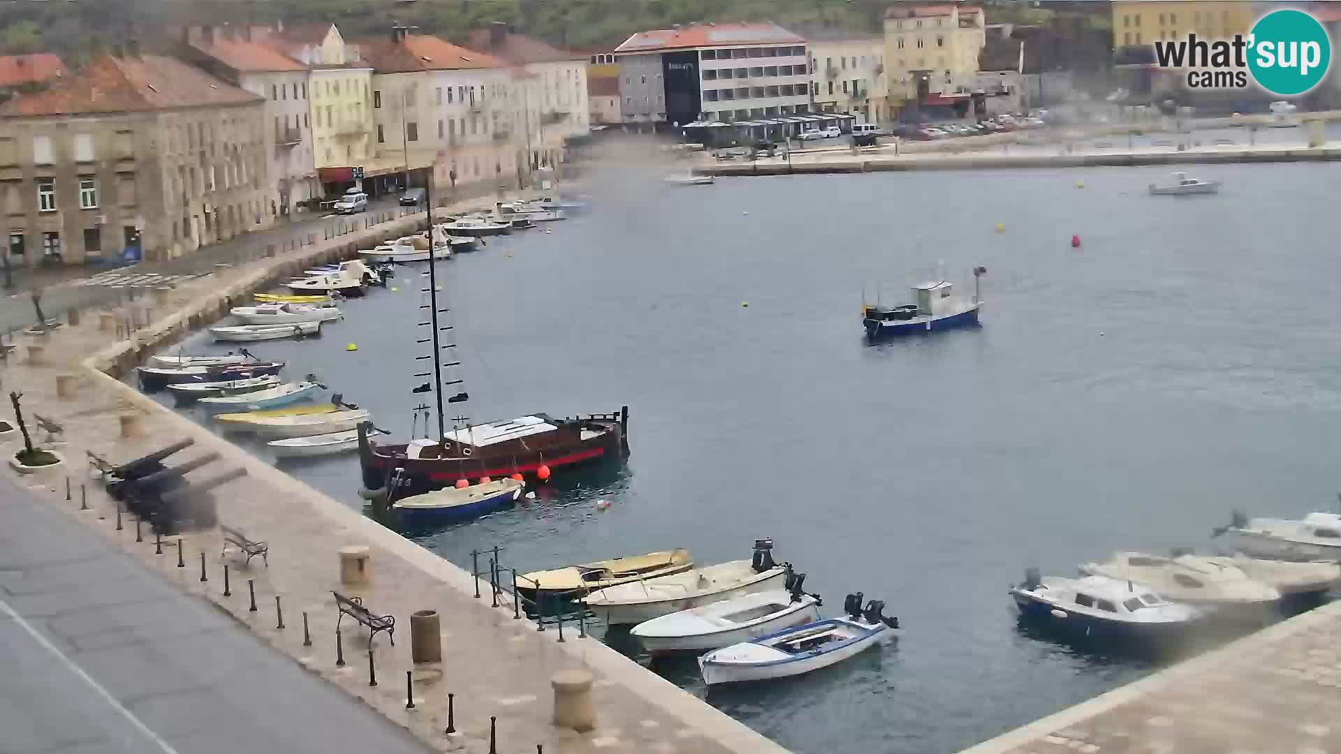 Webcam Segna – Panorama dell’lungomare di Senj