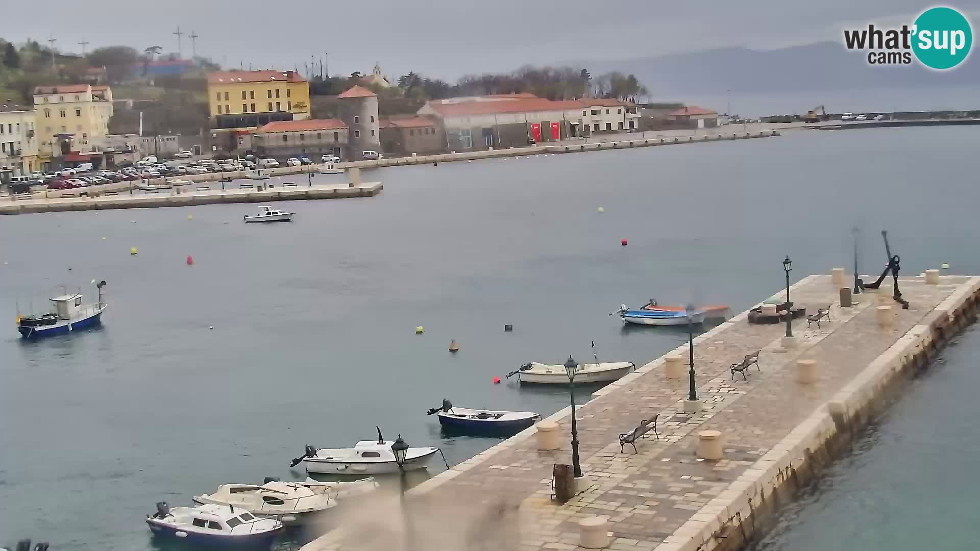 Senj Spletna kamera – pogled na obalo Senja