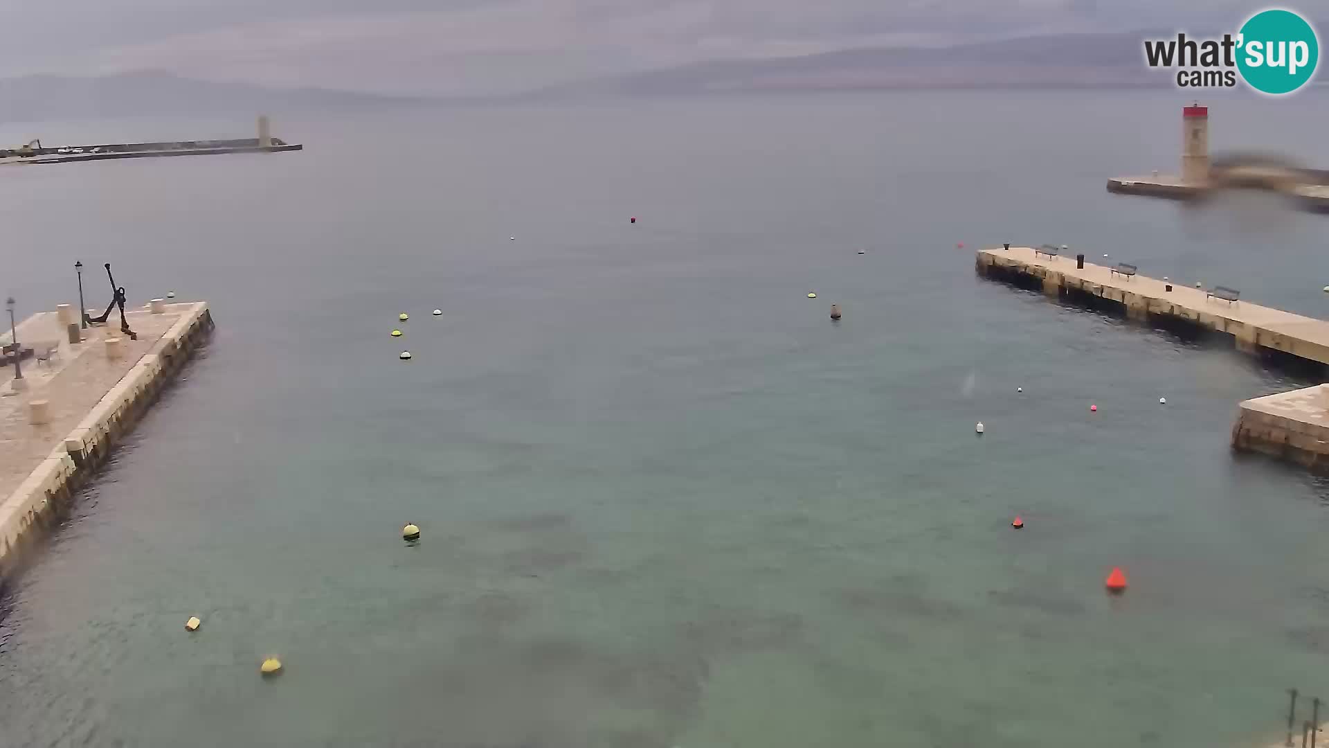 Webcam Segna – Panorama dell’lungomare di Senj