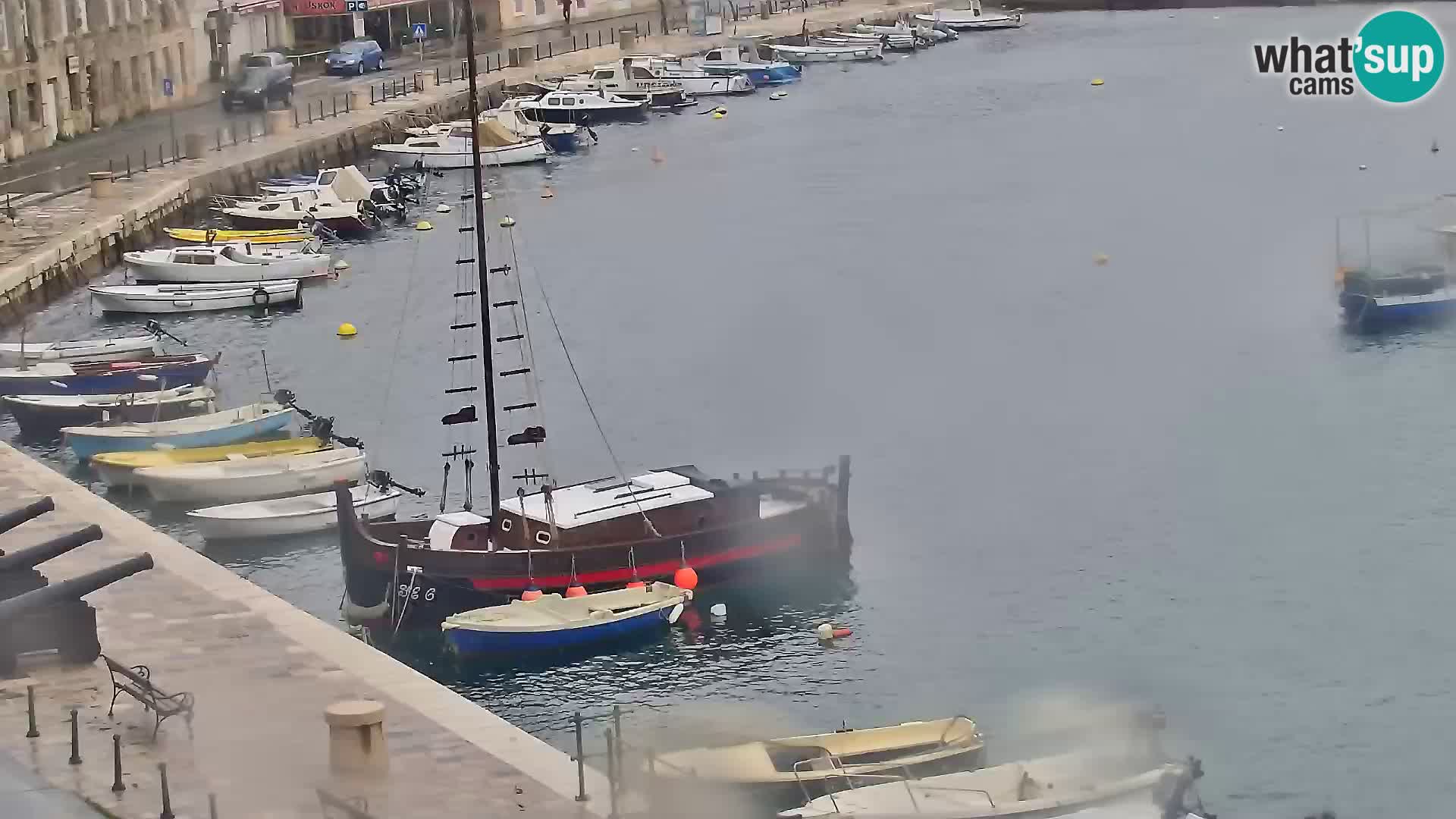 Webcam Segna – Panorama dell’lungomare di Senj