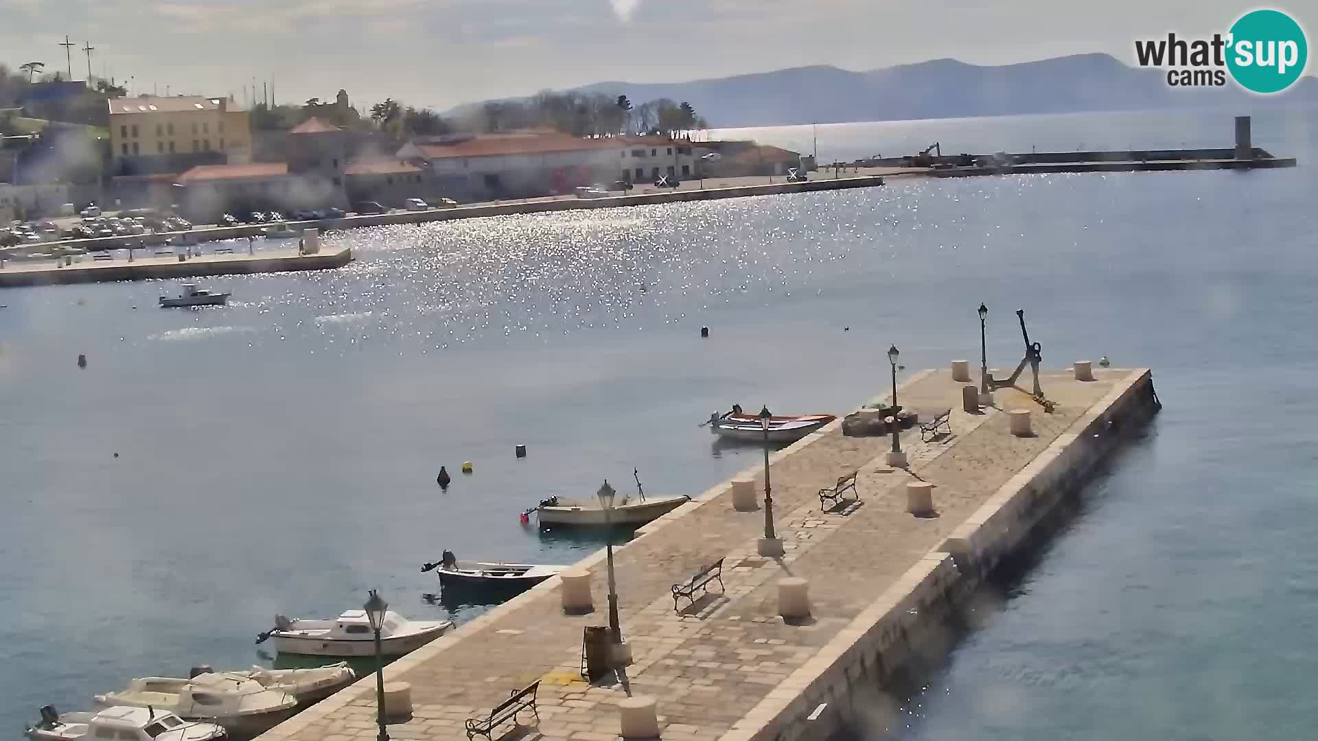 Webcam Segna – Panorama dell’lungomare di Senj