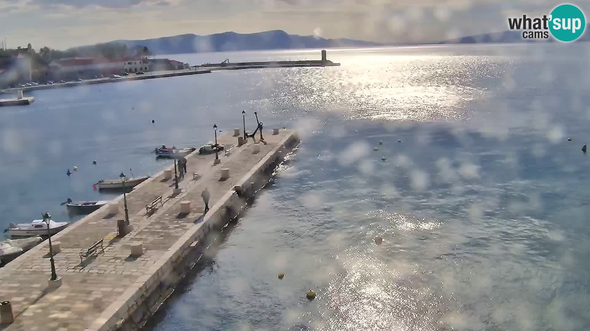 Kamera u živo Senj – Panoramski pogled na senjsku rivu