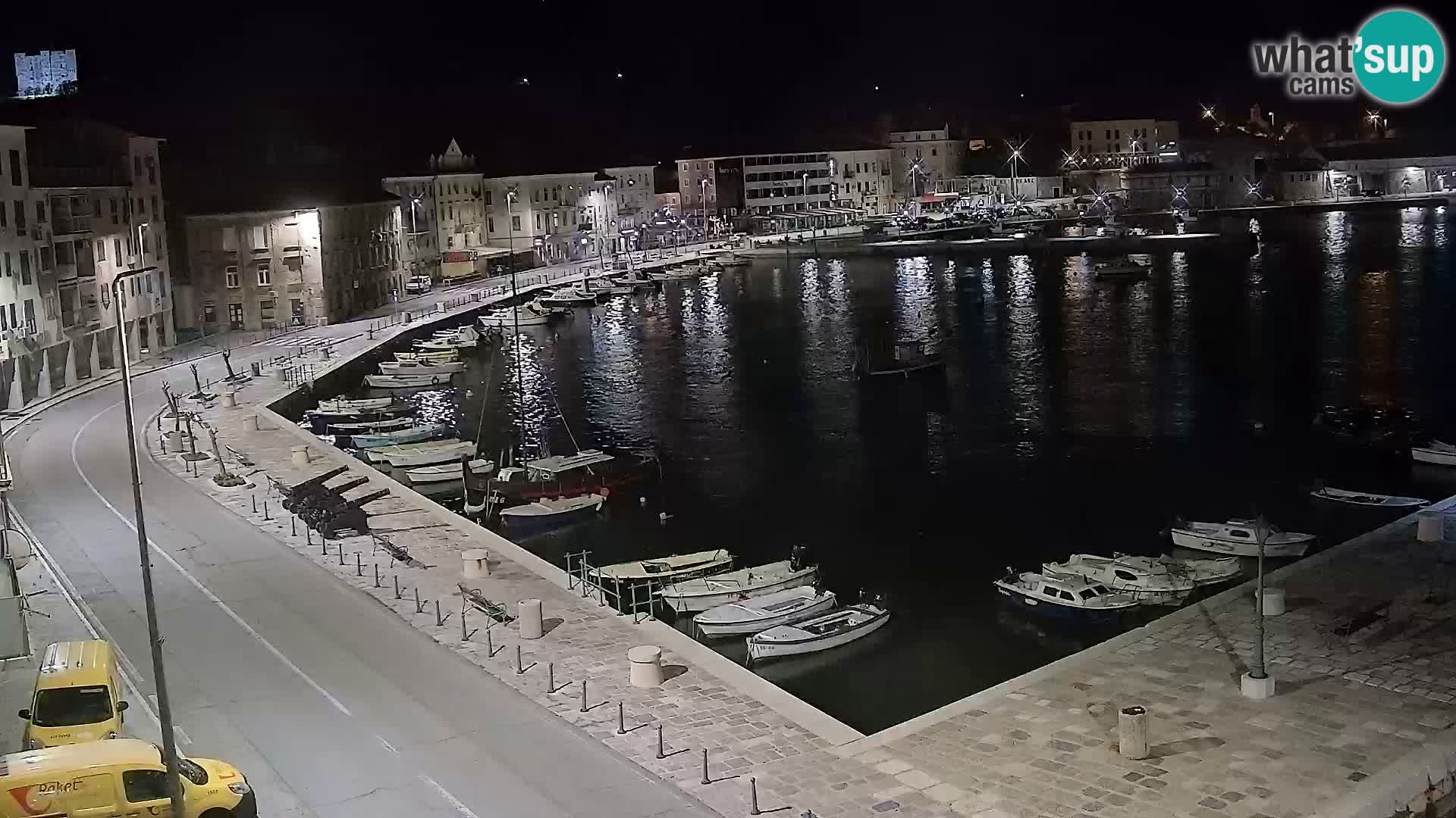 Webcam Segna – Panorama dell’lungomare di Senj