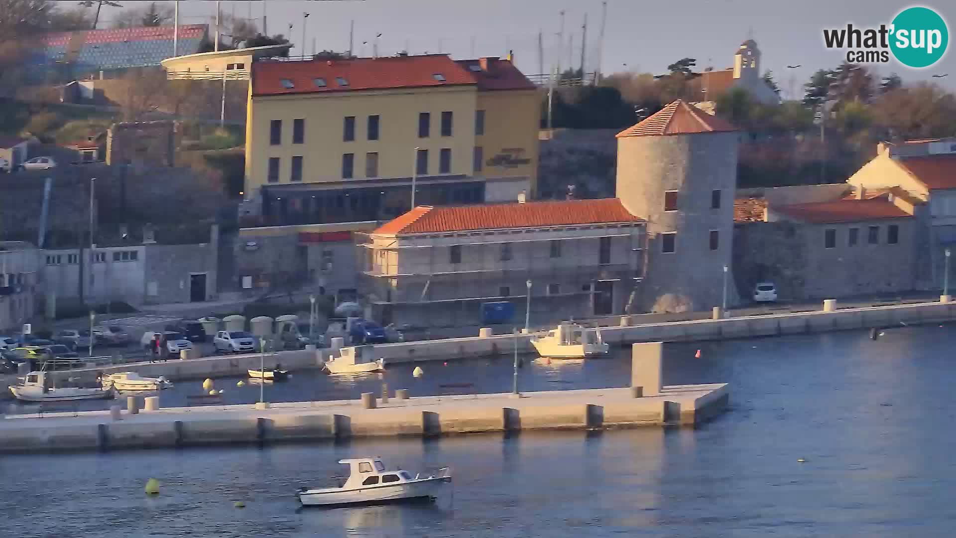 Webcam Segna – Panorama dell’lungomare di Senj