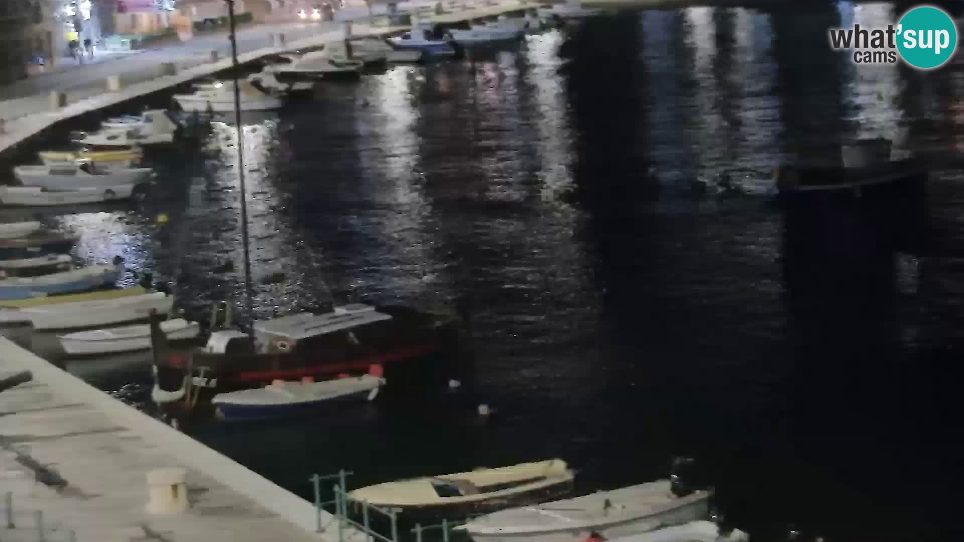 Senj Spletna kamera – pogled na obalo Senja