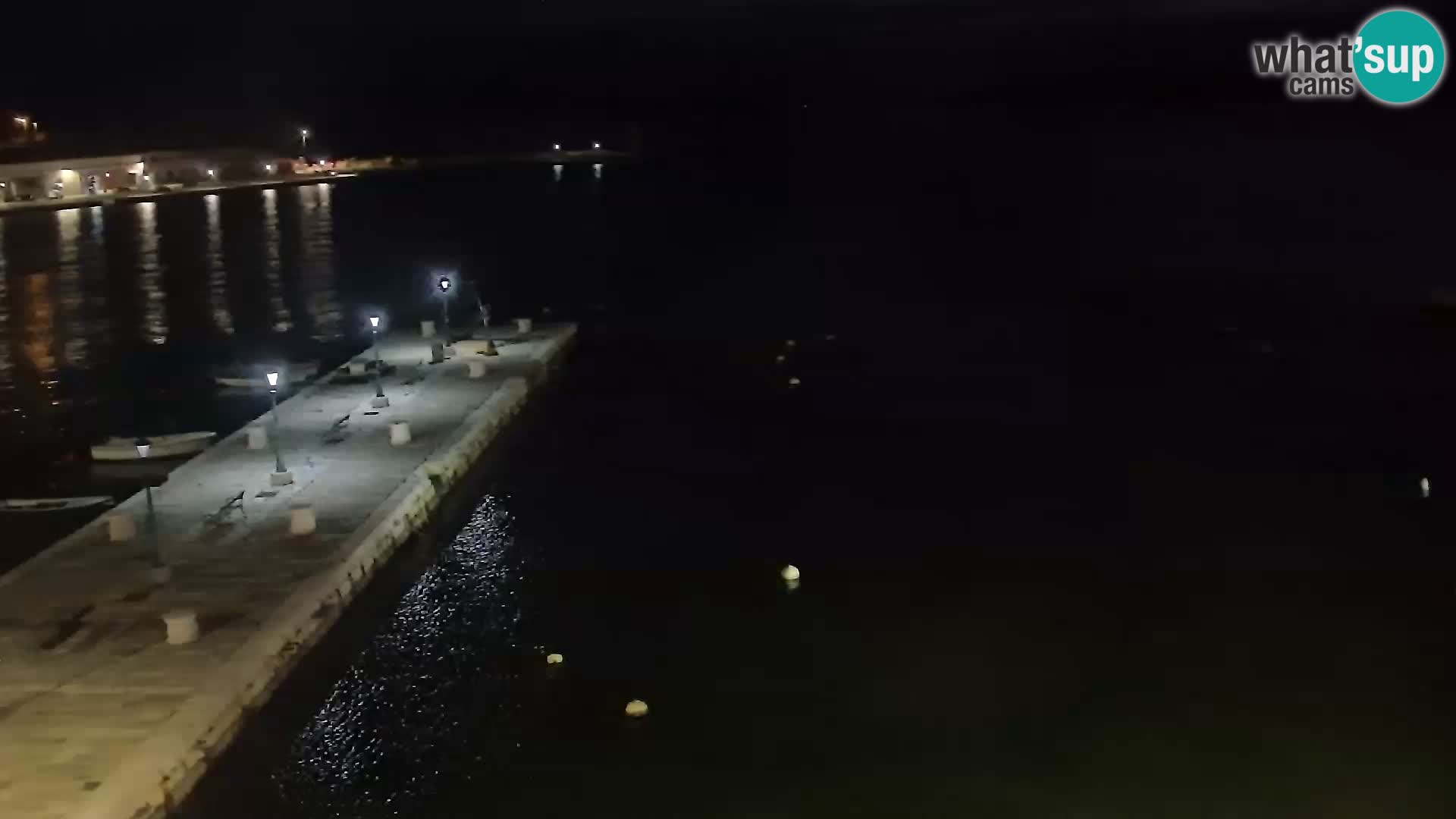 Senj Spletna kamera – pogled na obalo Senja