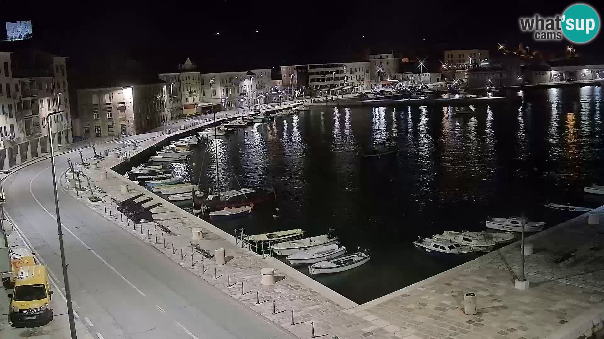 Senj Webcam – Panoramic view of Senj riva