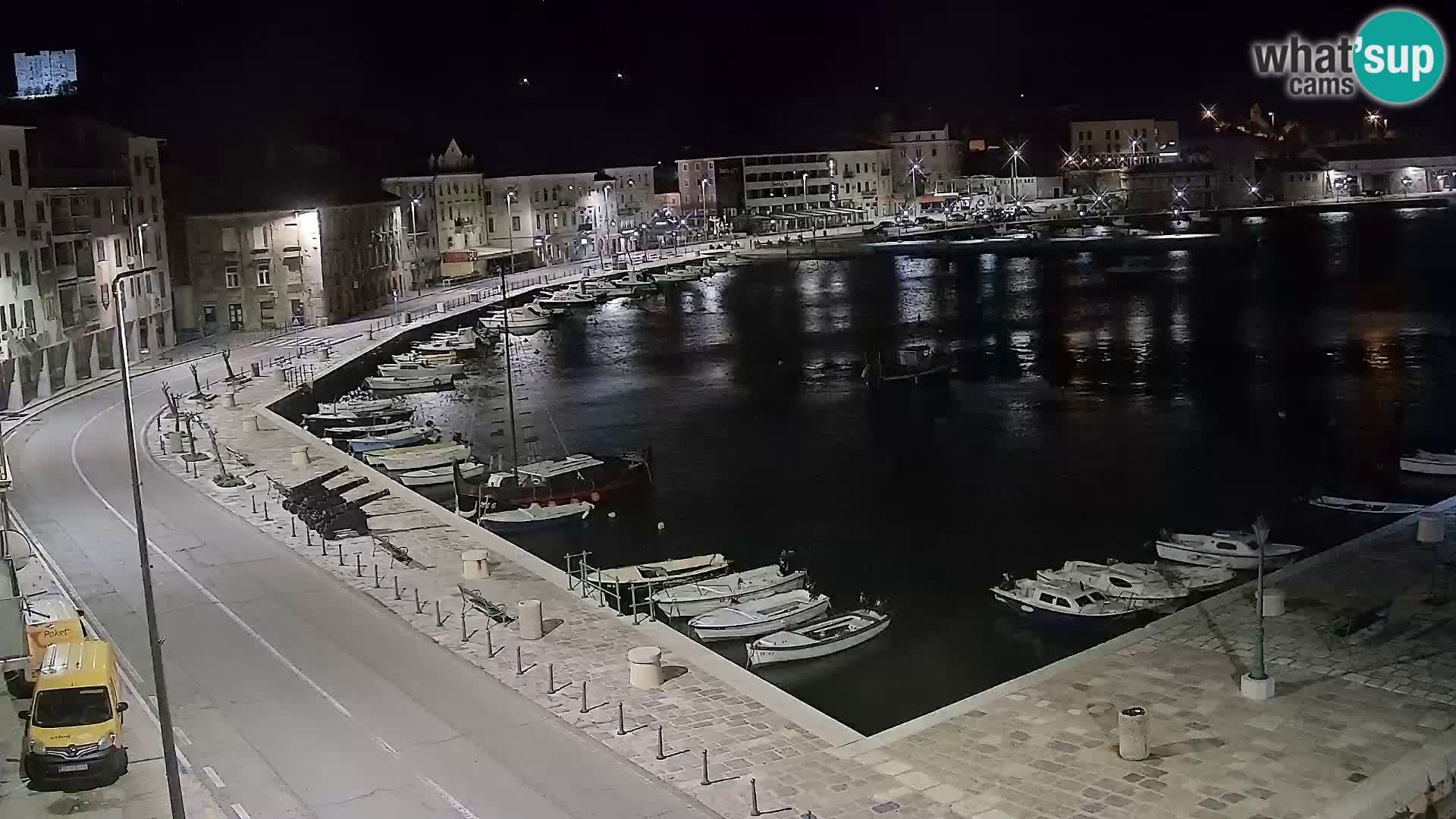 Senj Spletna kamera – pogled na obalo Senja