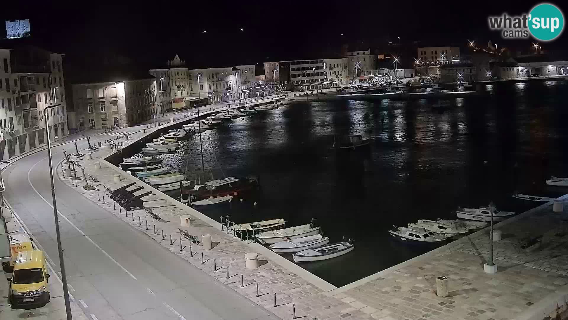 Webcam Segna – Panorama dell’lungomare di Senj