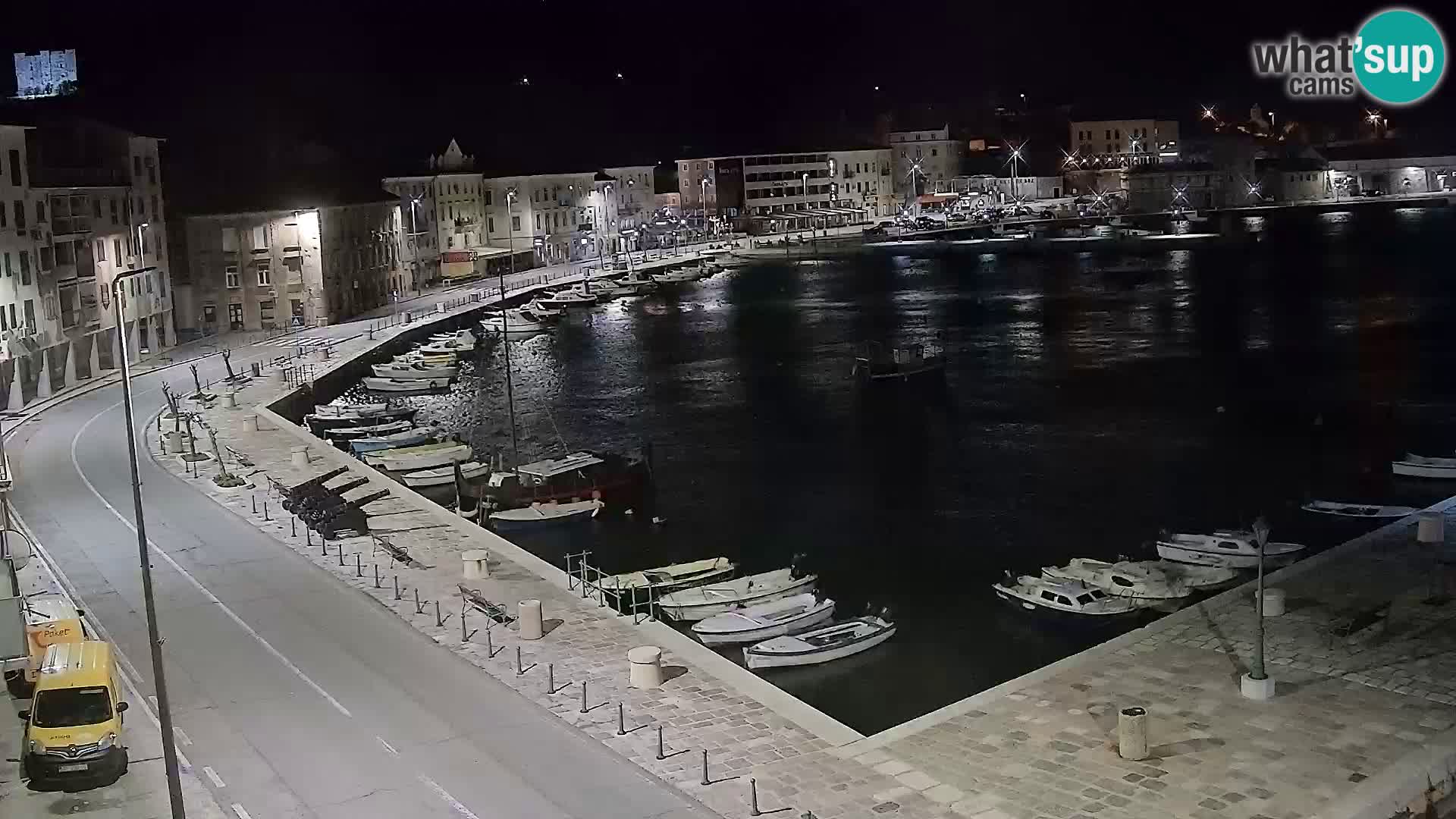 Webcam Segna – Panorama dell’lungomare di Senj