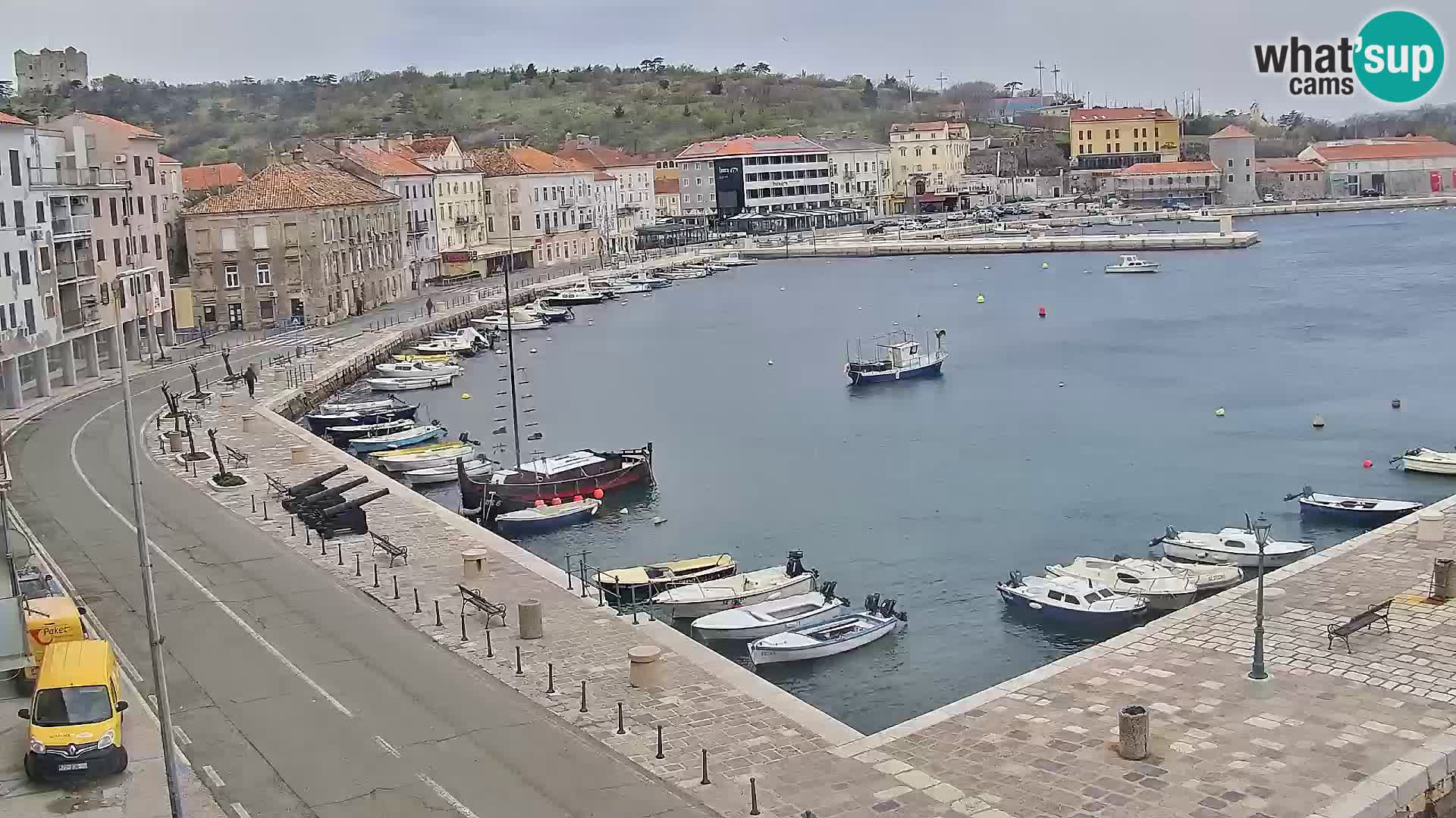 Webcam Segna – Panorama dell’lungomare di Senj