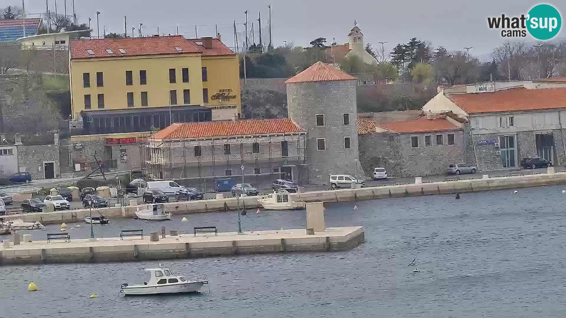 Senj camera en vivo – Vista panorámica de Senj riva