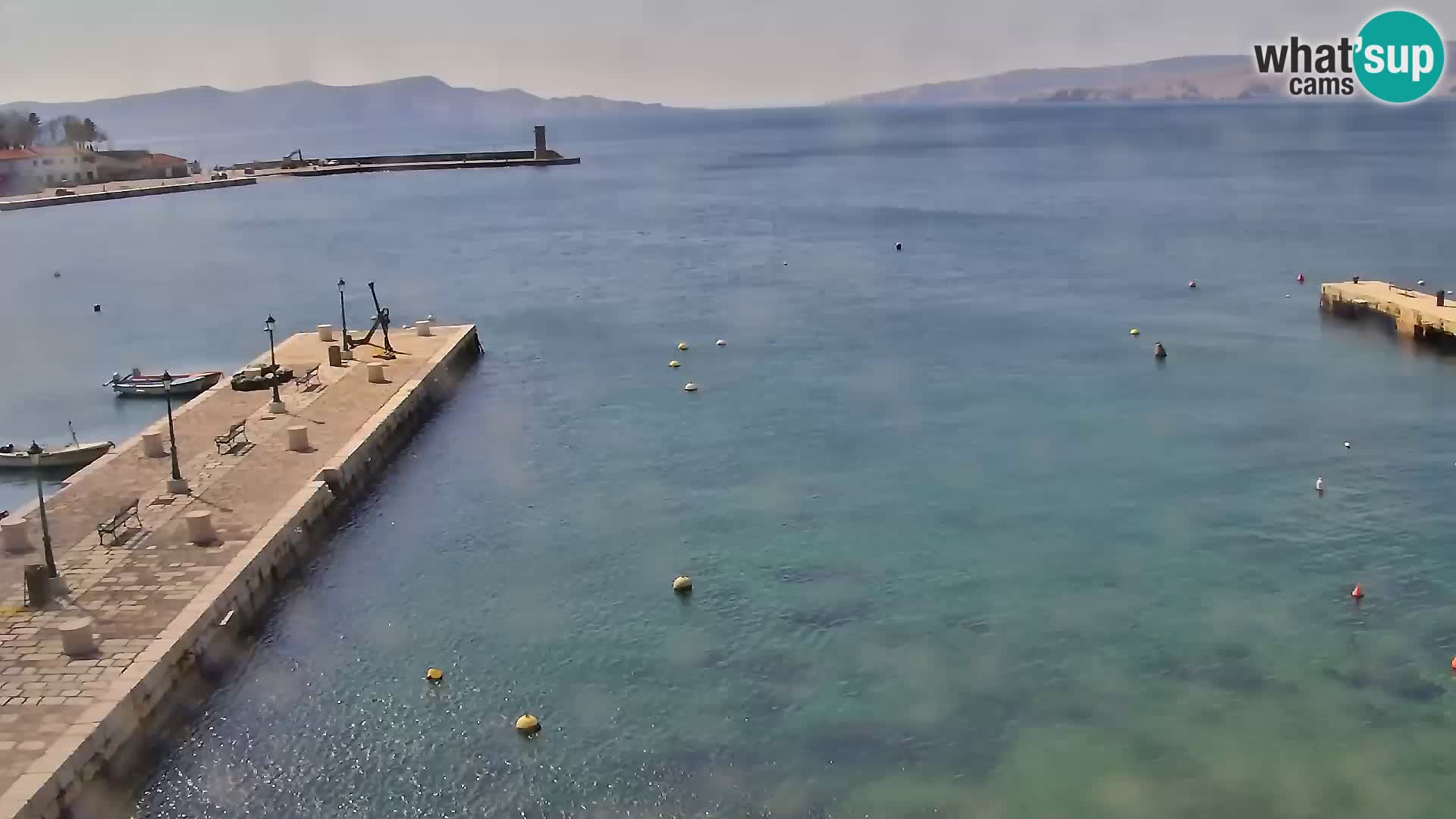 Webcam Segna – Panorama dell’lungomare di Senj