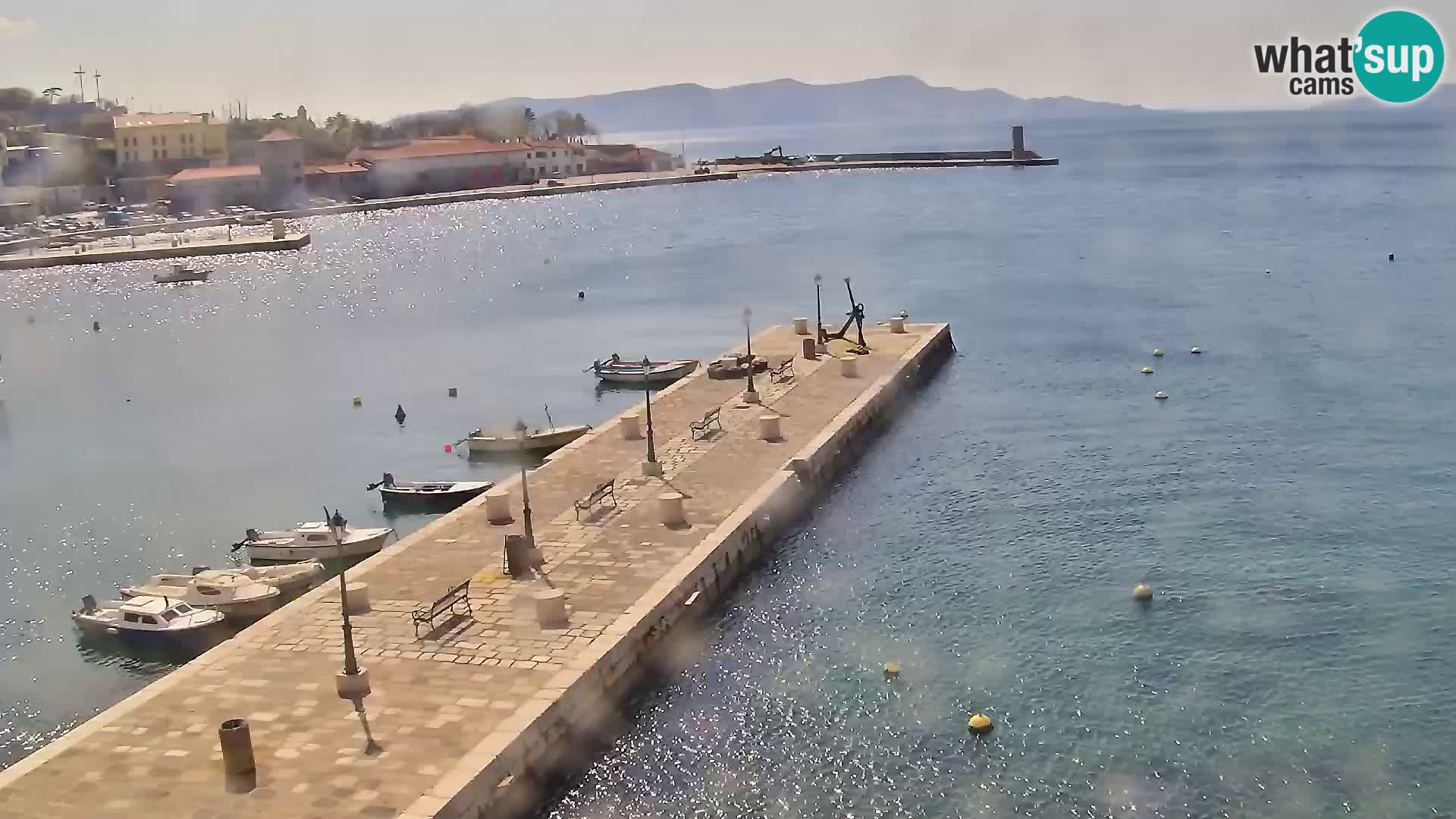 Senj Webcam – Panoramic view of Senj riva