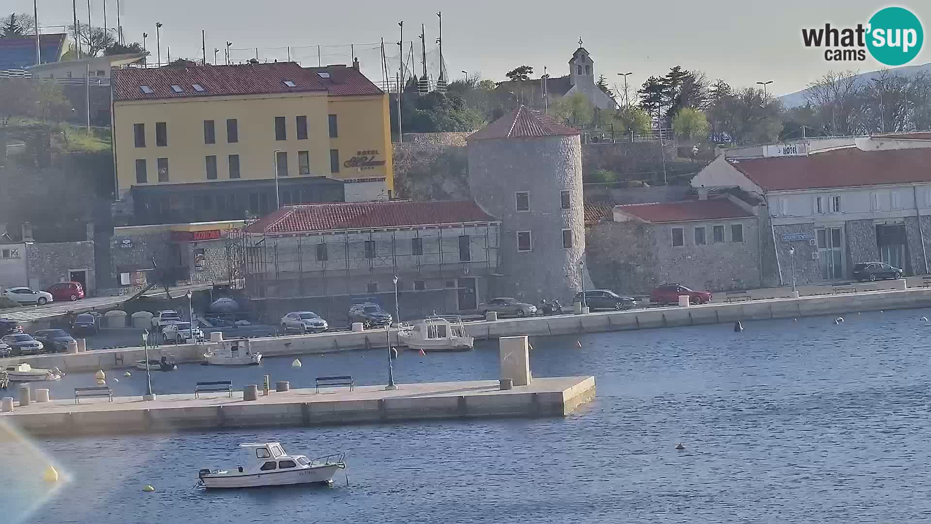 Senj camera en vivo – Vista panorámica de Senj riva