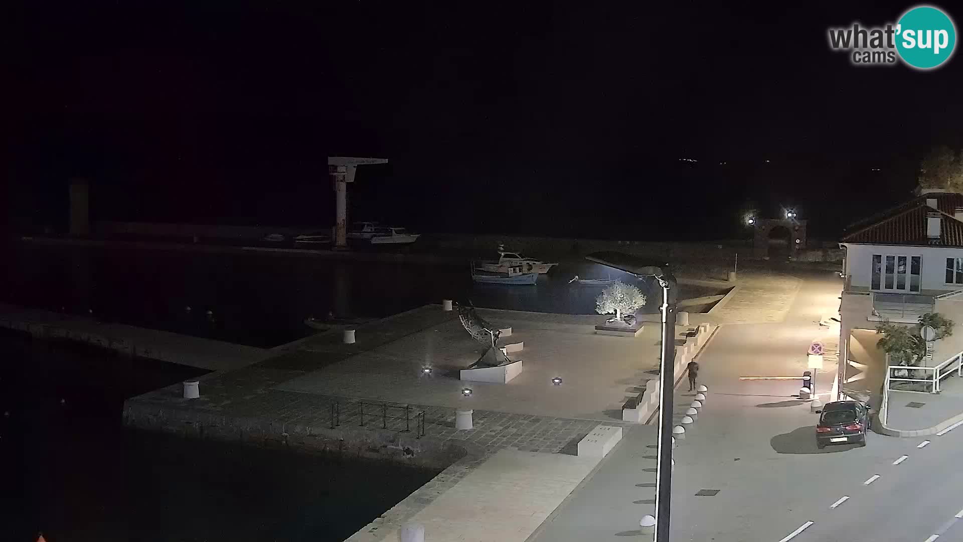 Senj Webcam – Panoramic view of Senj riva