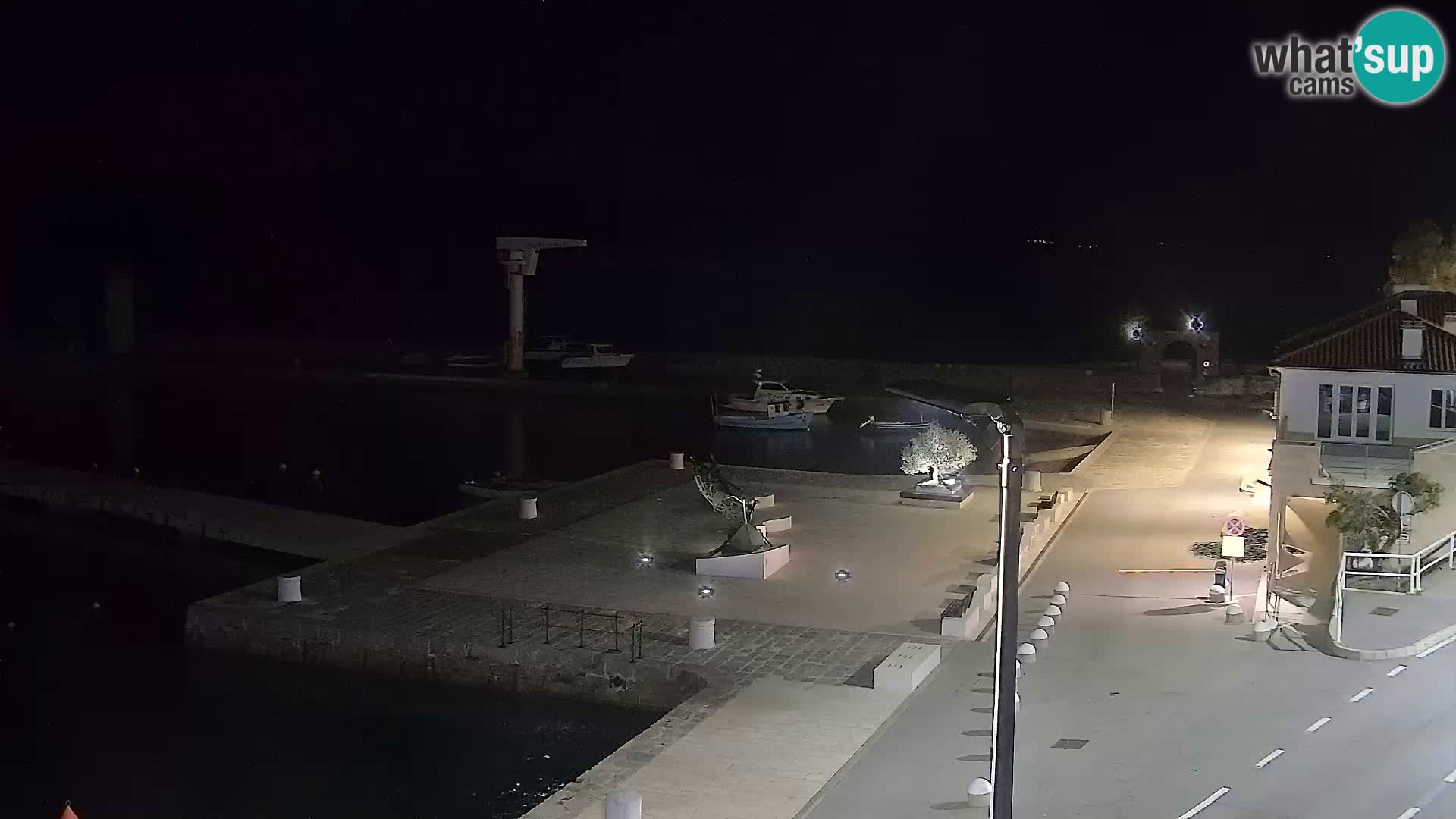 Senj Webcam – Panoramic view of Senj riva