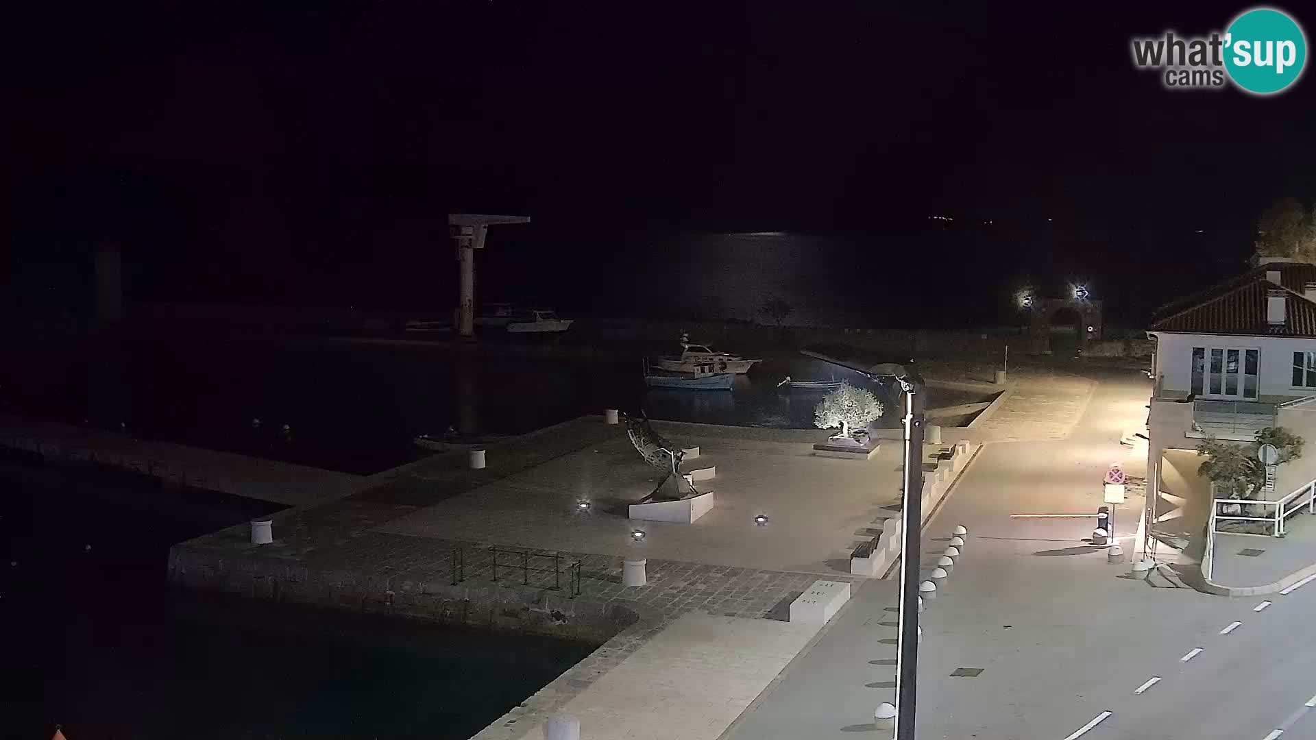 Senj Webcam – Panoramic view of Senj riva