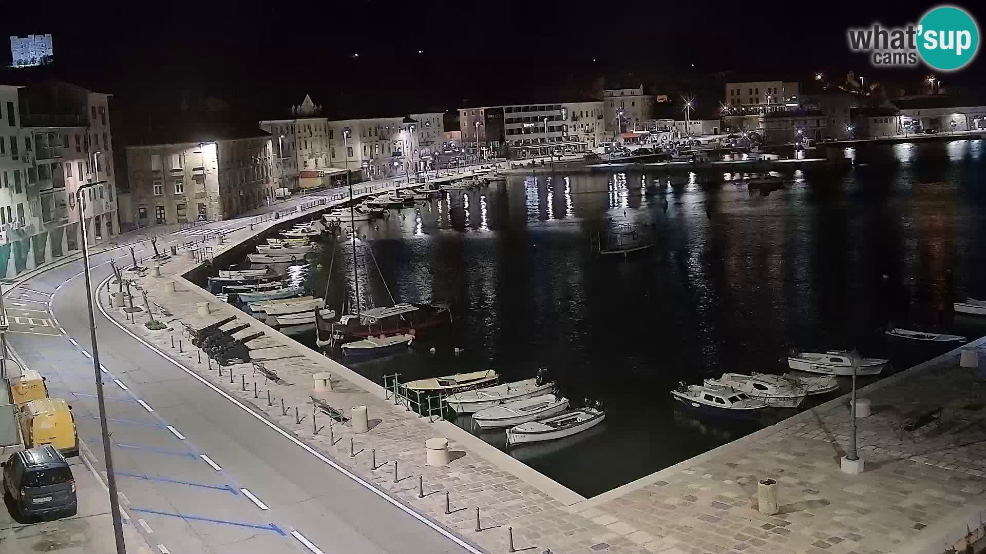 Webcam Segna – Panorama dell’lungomare di Senj