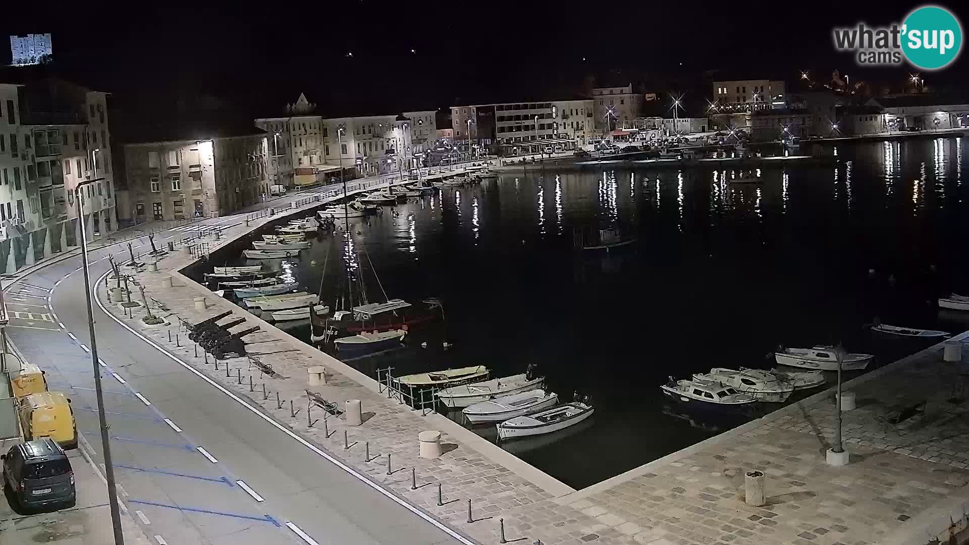 Senj camera en vivo – Vista panorámica de Senj riva