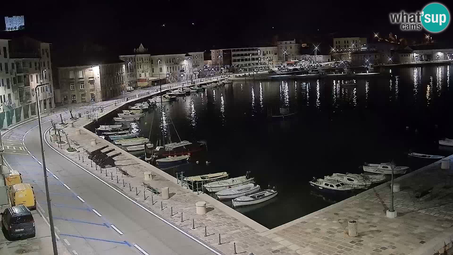 Senj Webcam – Panoramic view of Senj riva
