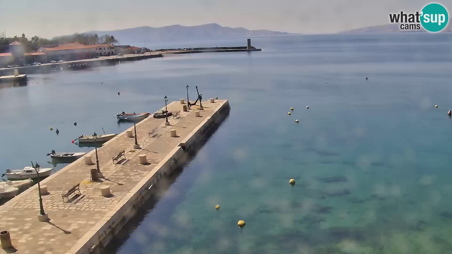 Senj Spletna kamera – pogled na obalo Senja