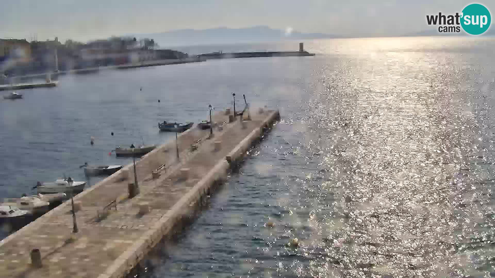 Senj camera en vivo – Vista panorámica de Senj riva