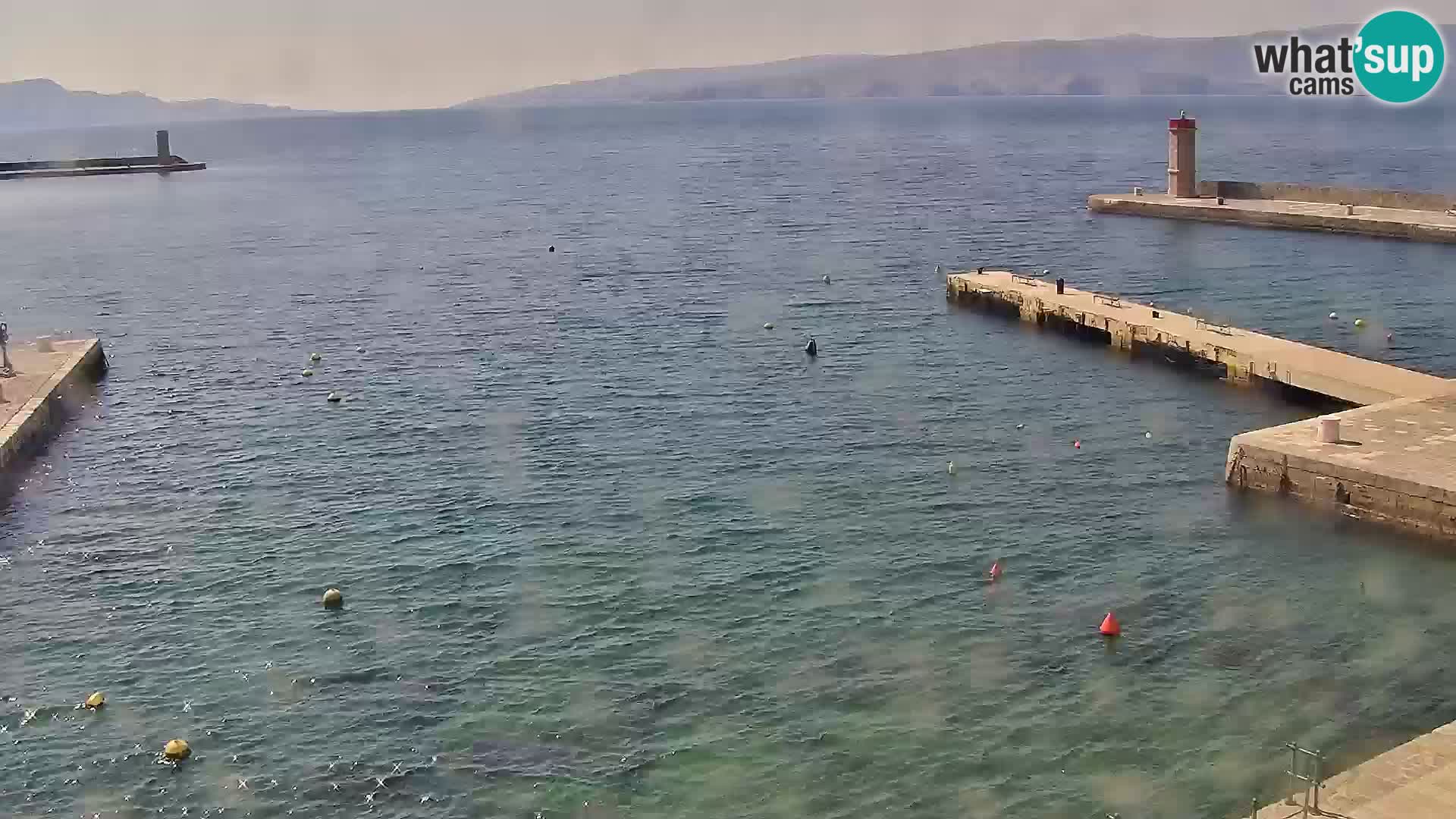Webcam Segna – Panorama dell’lungomare di Senj