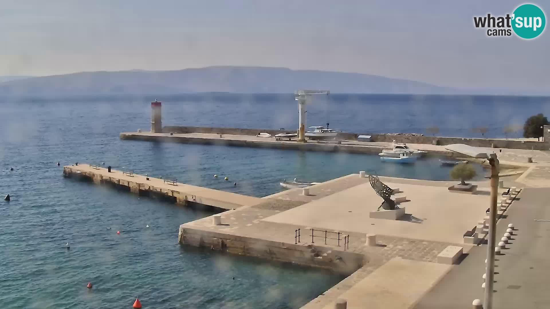 Webcam Segna – Panorama dell’lungomare di Senj
