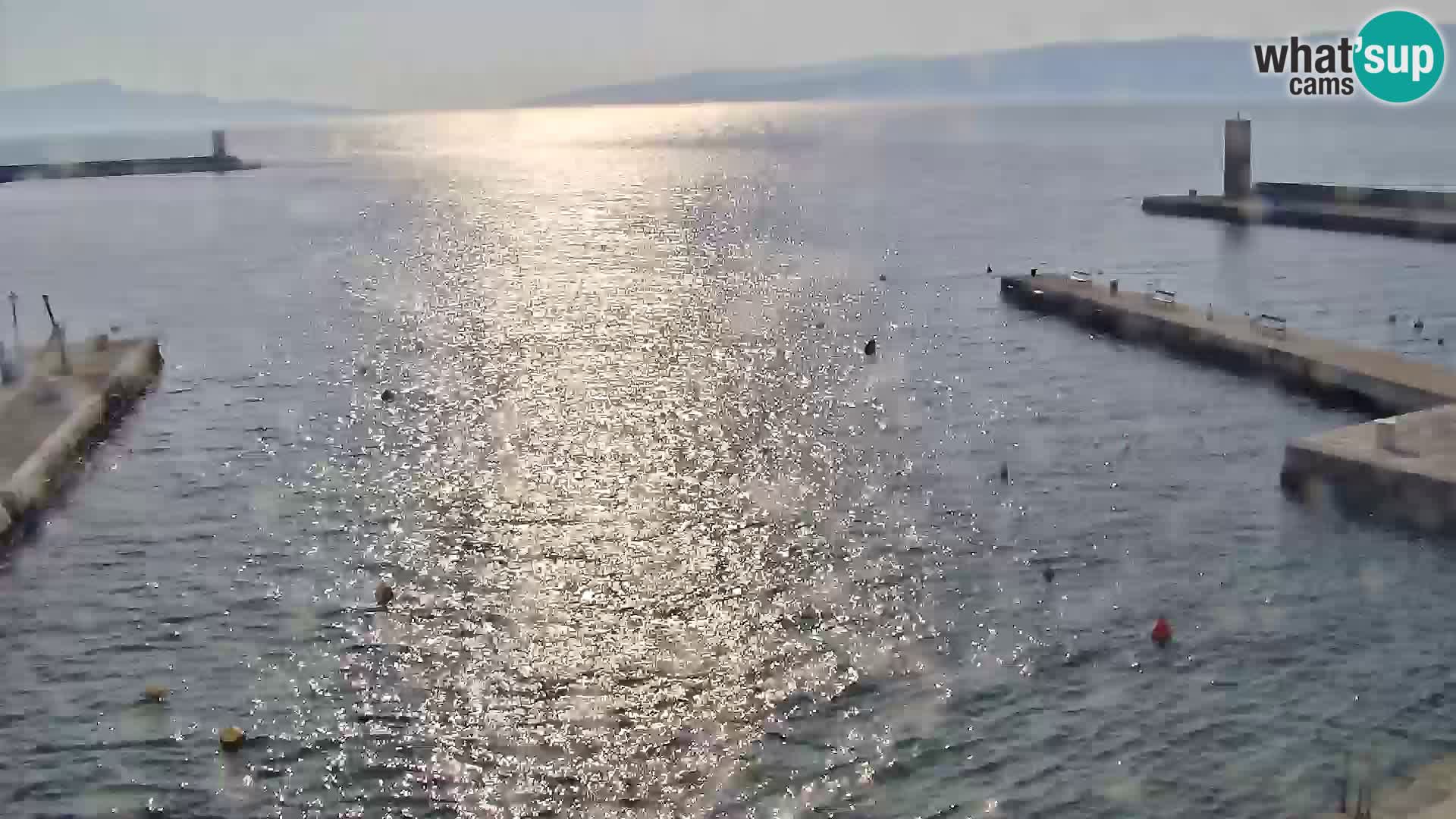 Senj camera en vivo – Vista panorámica de Senj riva