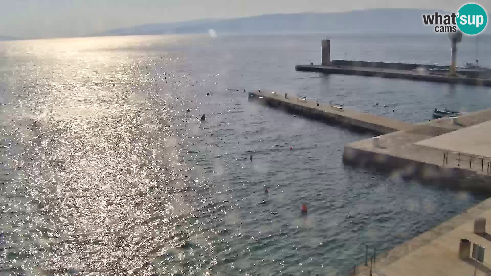Senj Webcam – Panoramic view of Senj riva