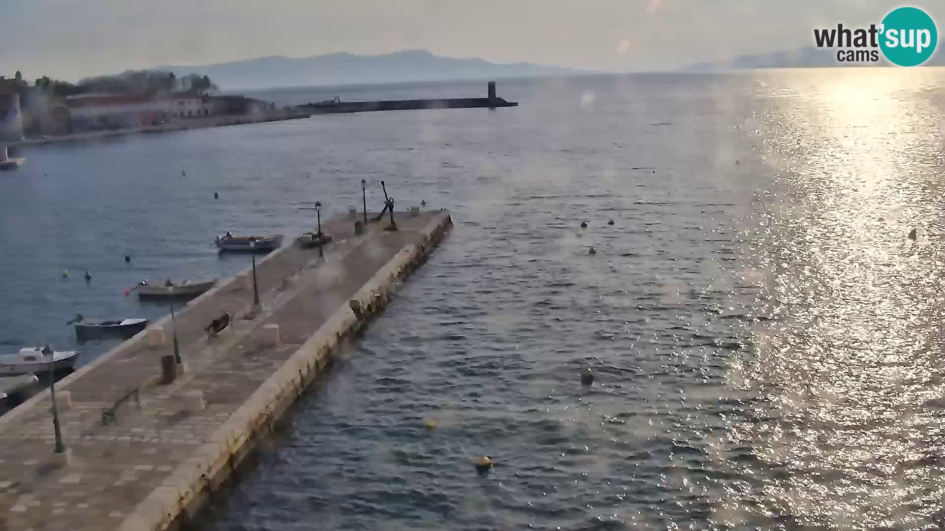 Senj Webcam – Panoramic view of Senj riva