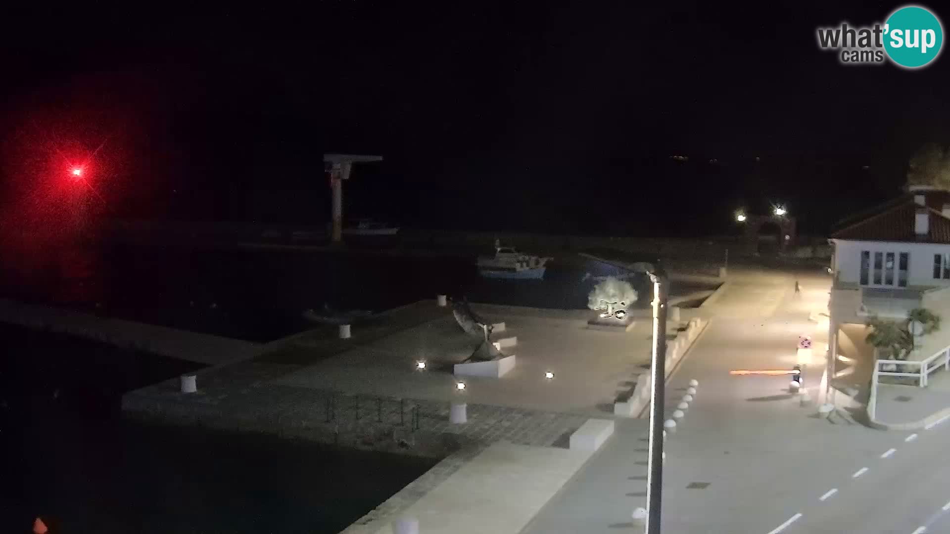 Senj Spletna kamera – pogled na obalo Senja