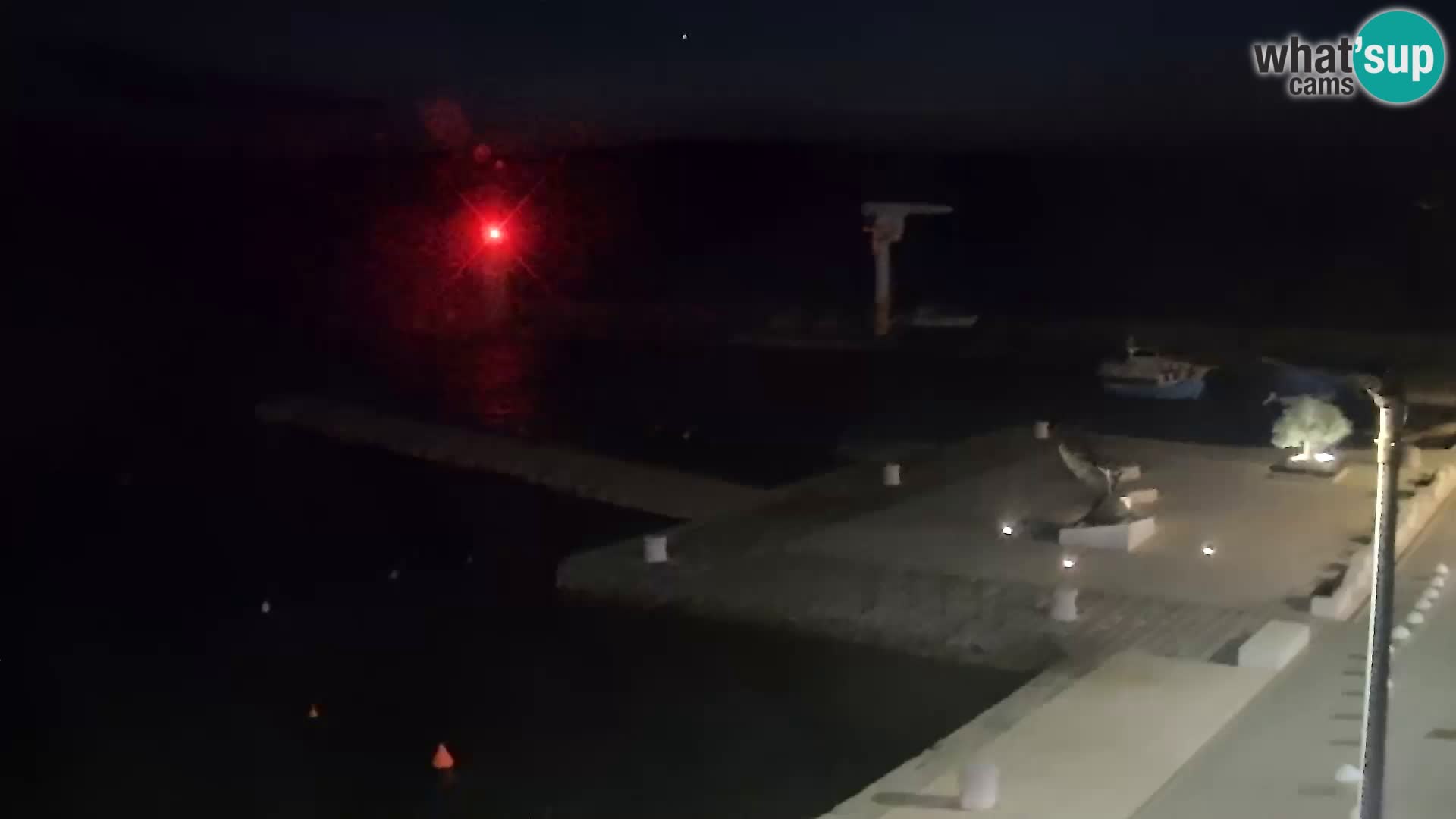 Senj Webcam – Panoramic view of Senj riva