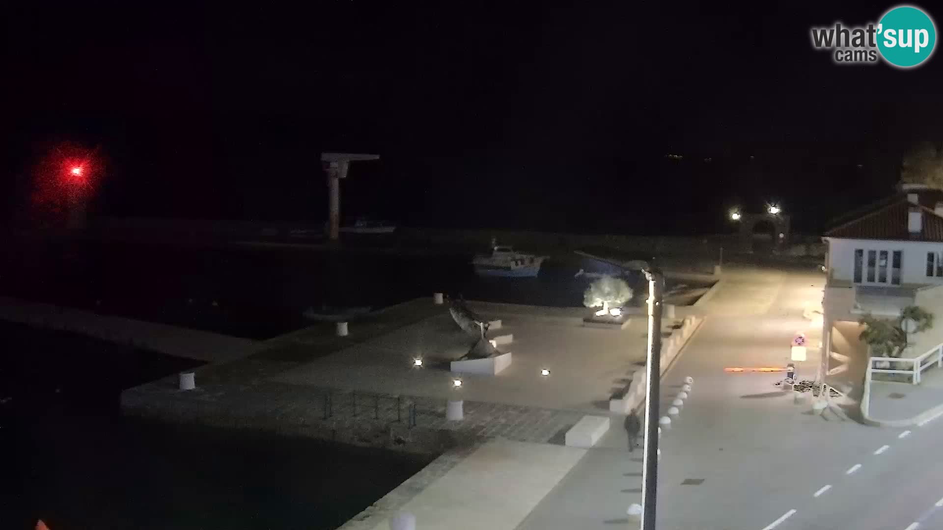 Webcam Segna – Panorama dell’lungomare di Senj