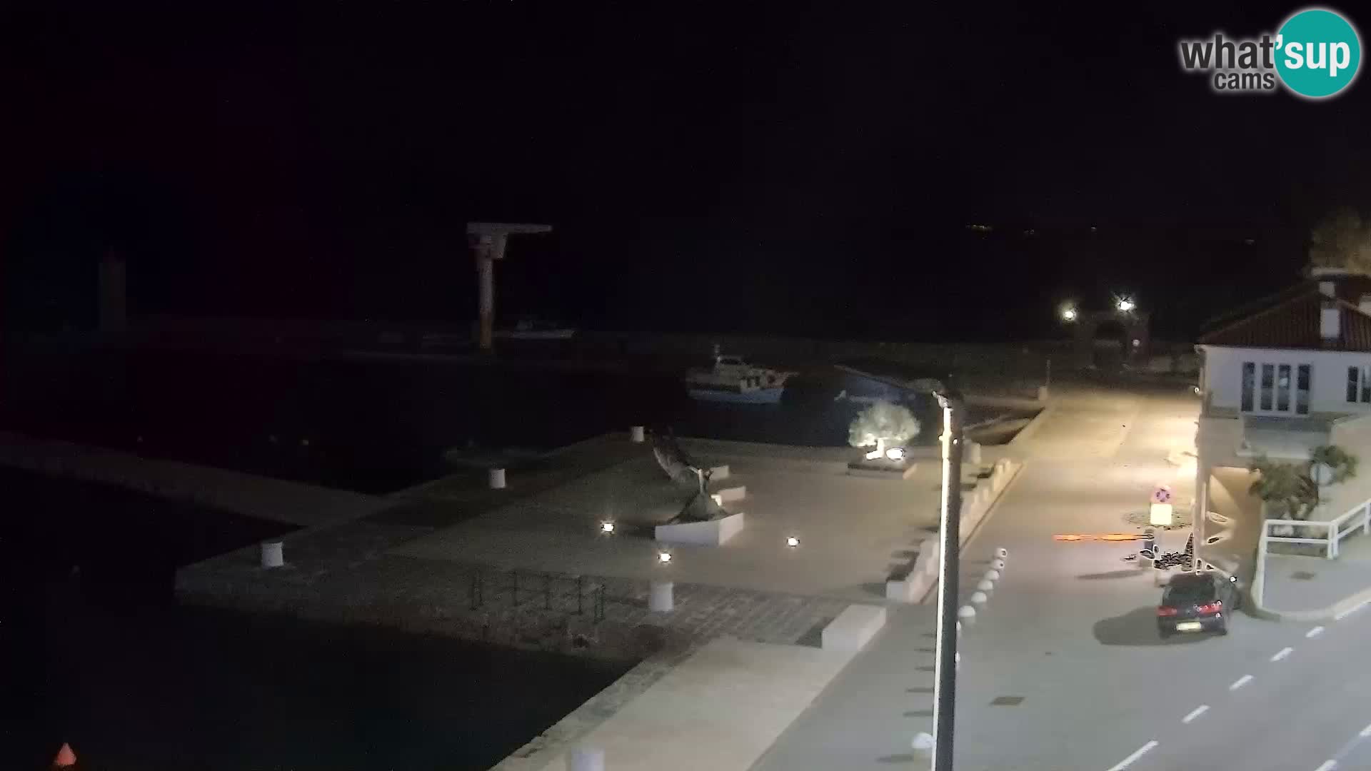 Senj camera en vivo – Vista panorámica de Senj riva