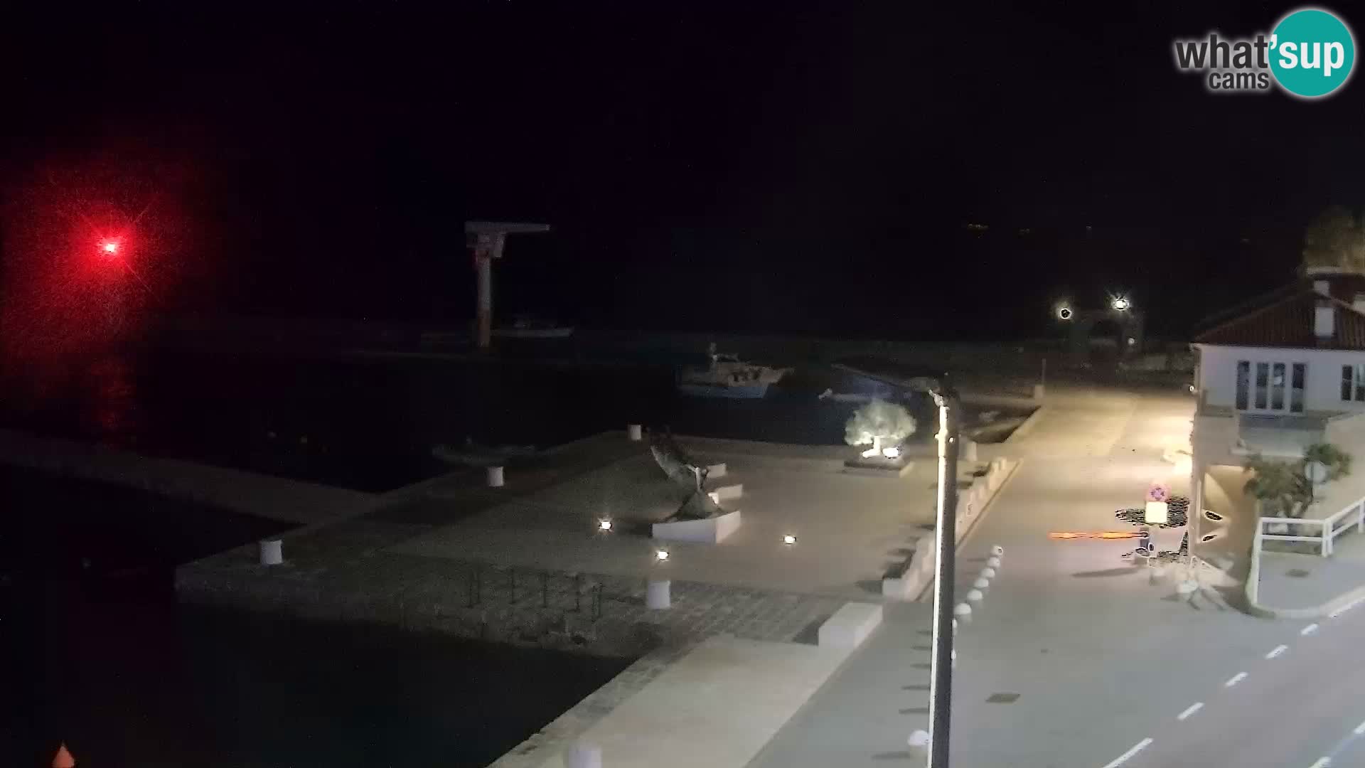 Senj Webcam – Panoramic view of Senj riva