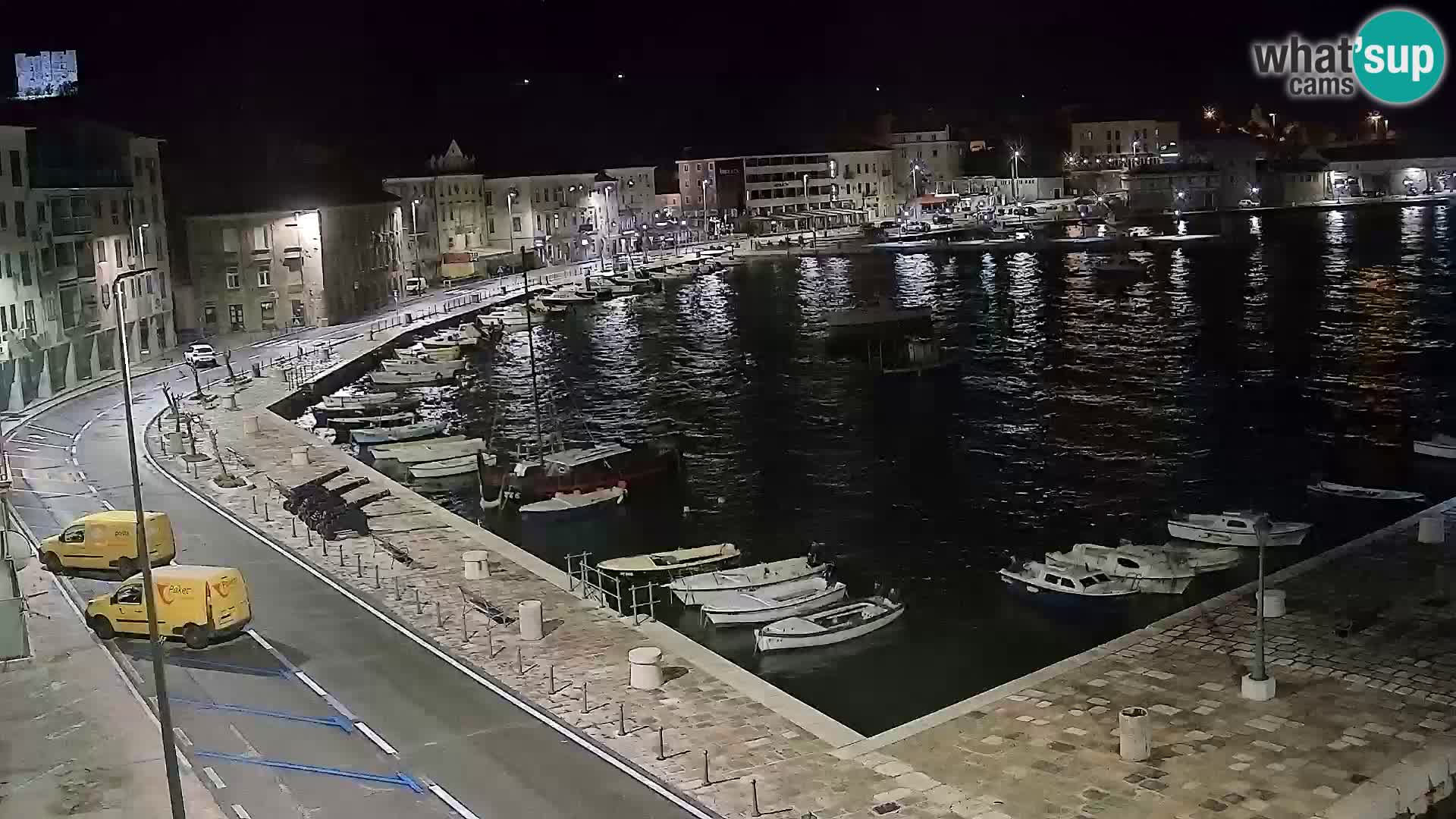 Webcam Segna – Panorama dell’lungomare di Senj