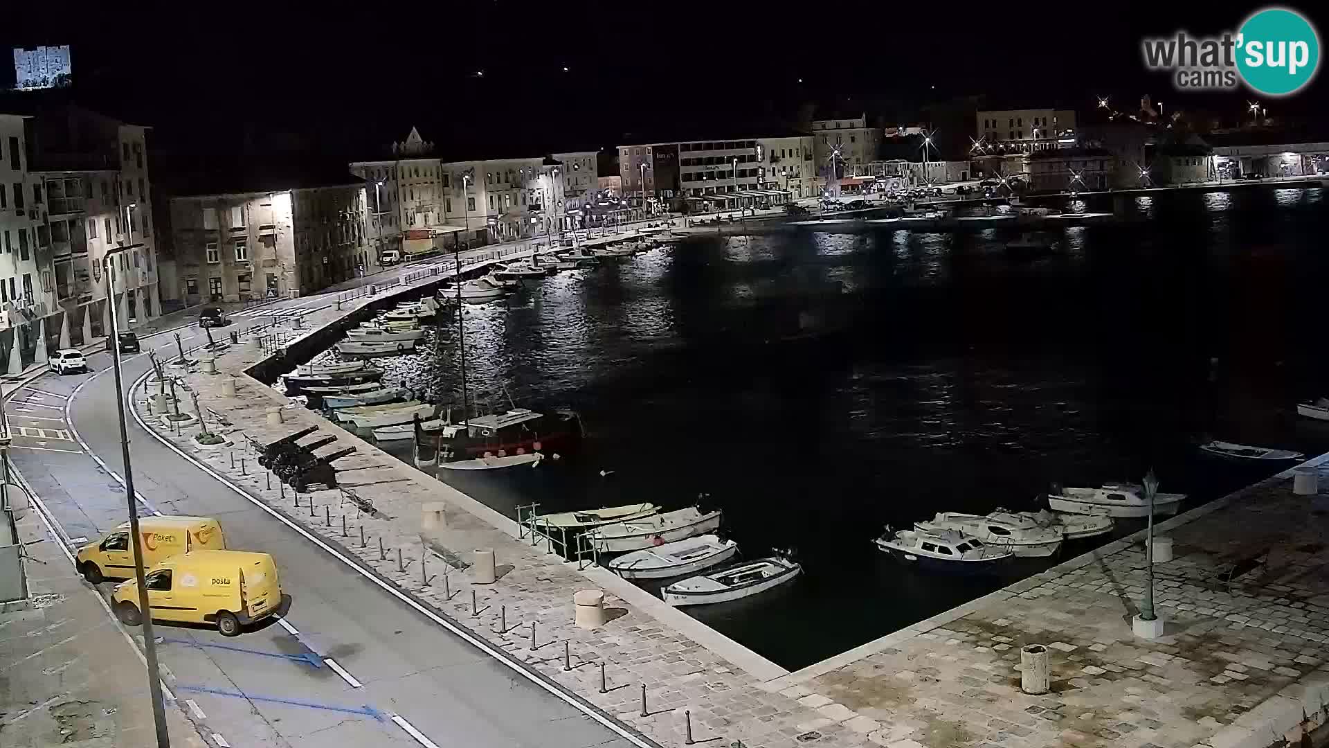 Webcam Segna – Panorama dell’lungomare di Senj