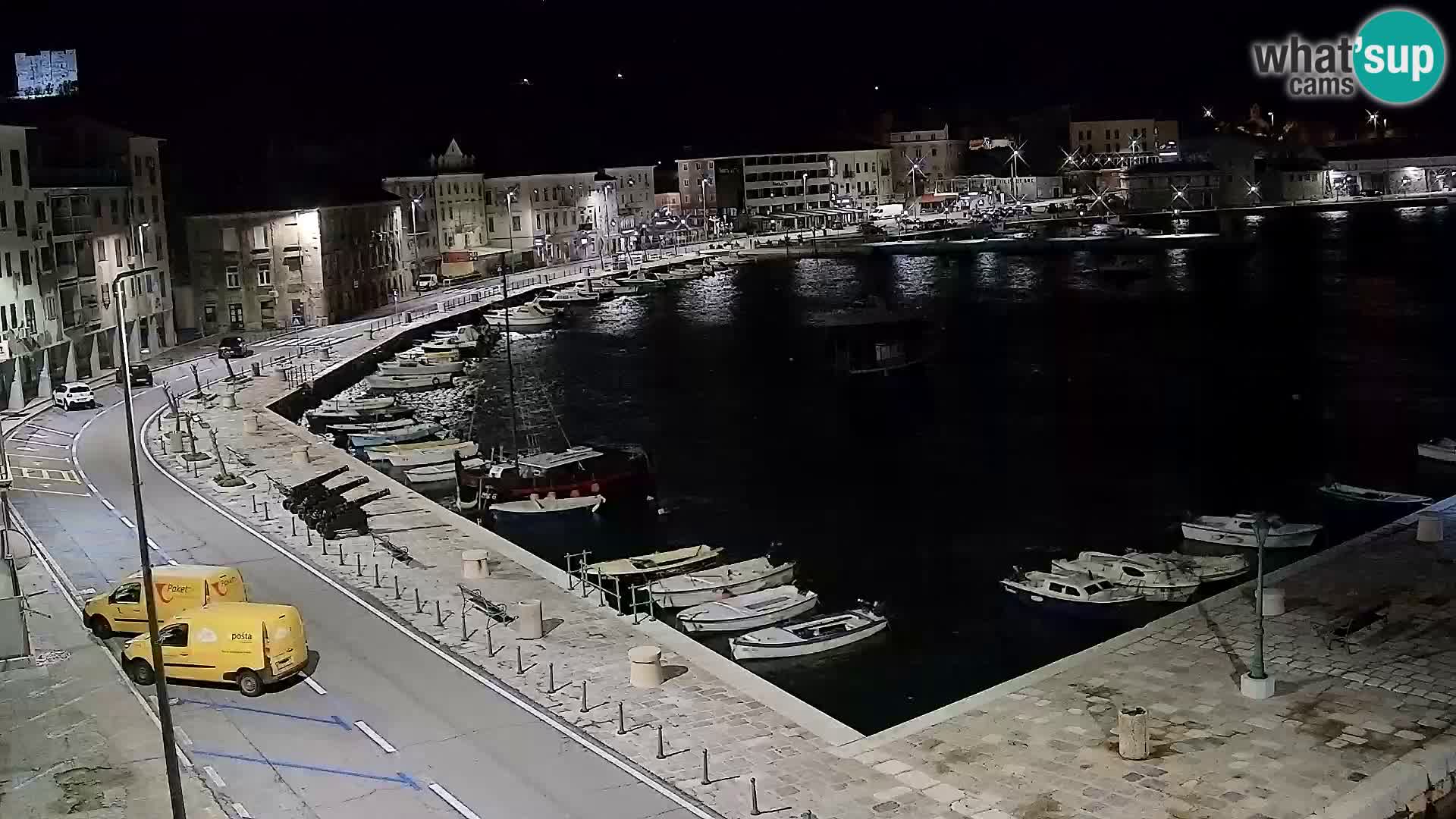Webcam Segna – Panorama dell’lungomare di Senj