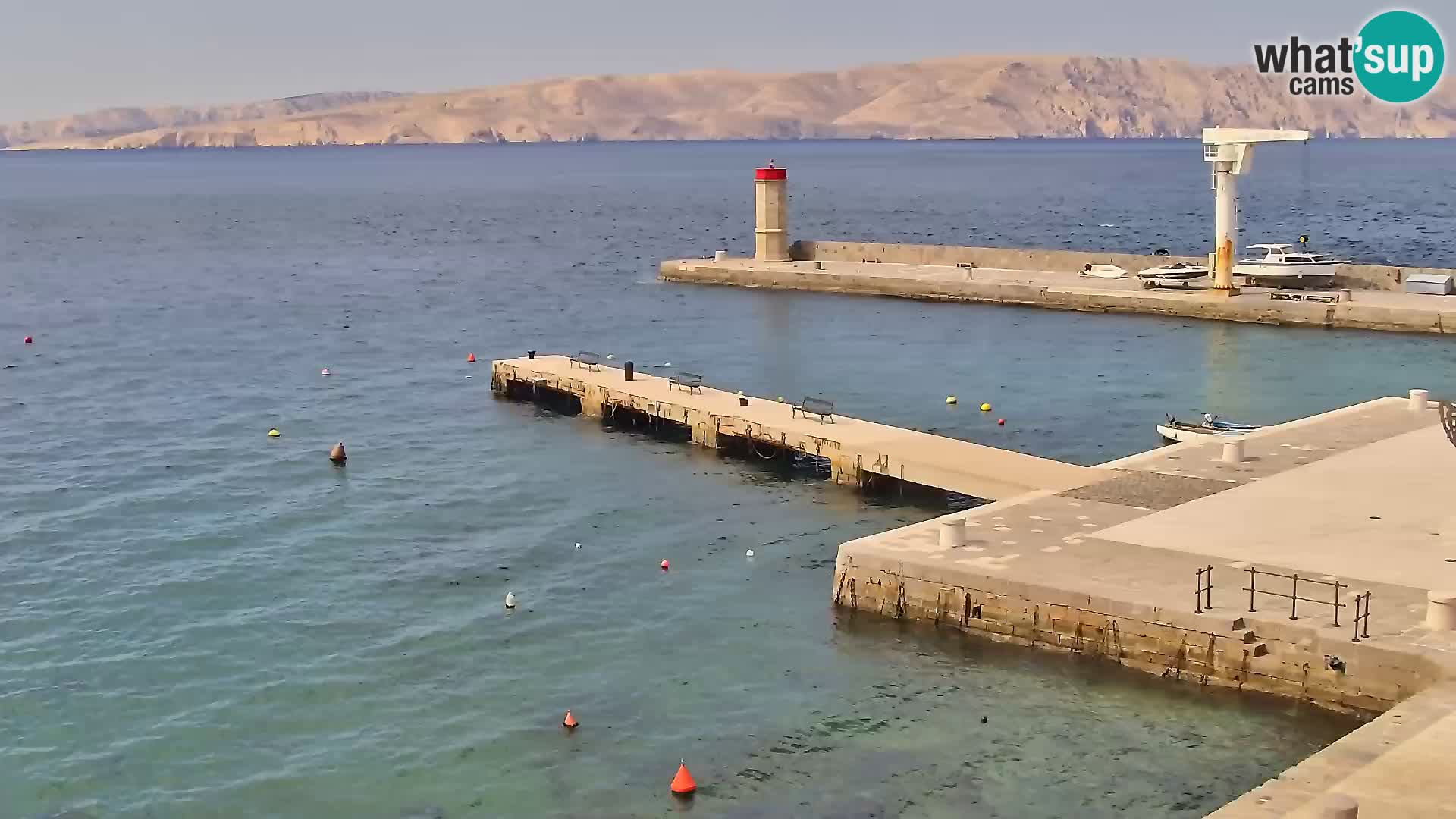 Senj Spletna kamera – pogled na obalo Senja