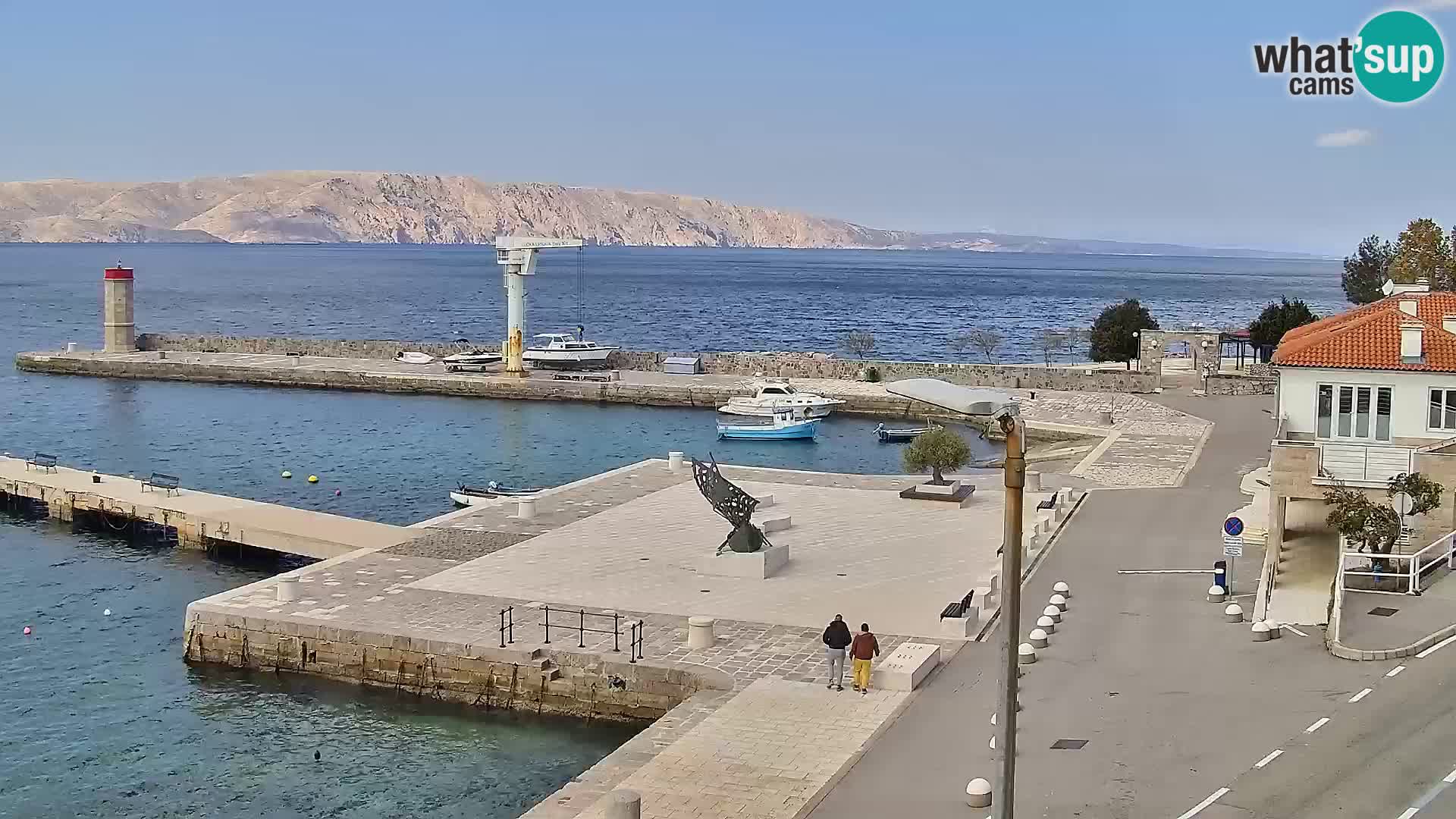Senj Webcam – Panoramic view of Senj riva