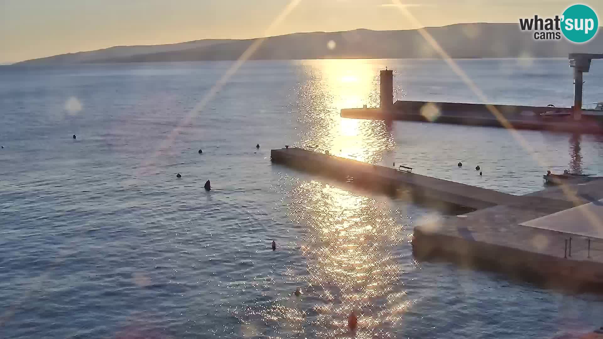 Senj Webcam – Panoramic view of Senj riva