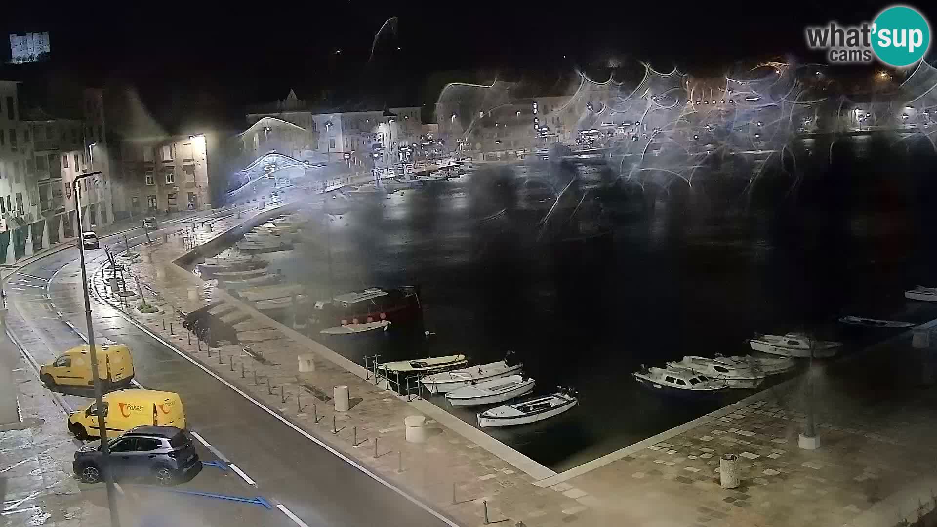 Webcam Segna – Panorama dell’lungomare di Senj