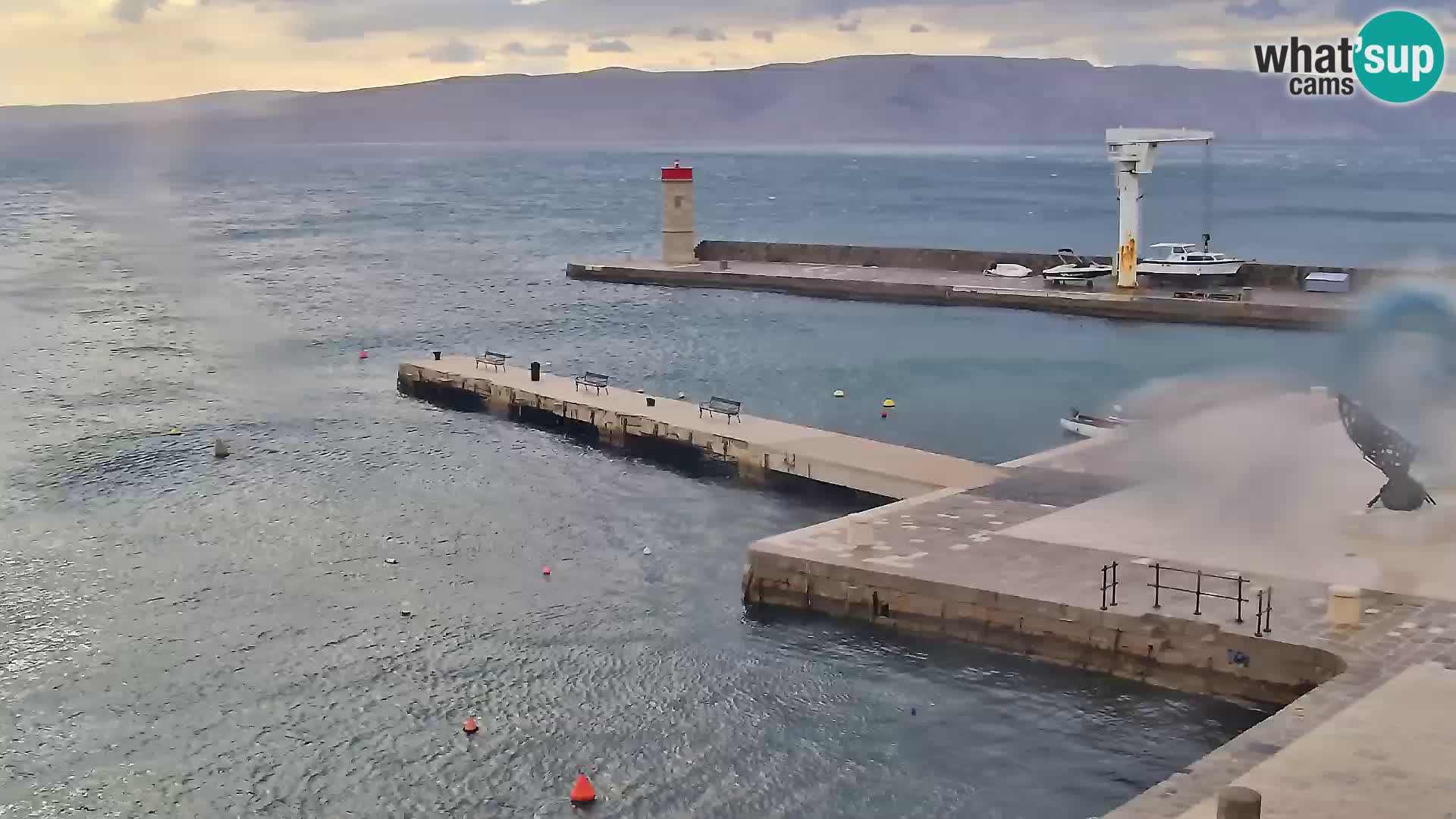 Senj Webcam – Panoramic view of Senj riva