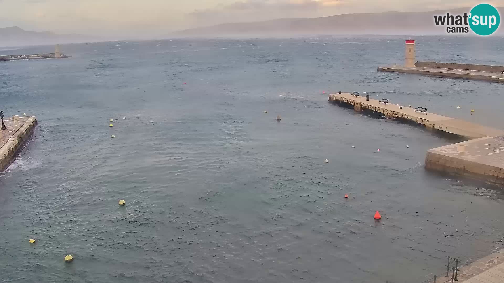 Senj Webcam – Panoramic view of Senj riva