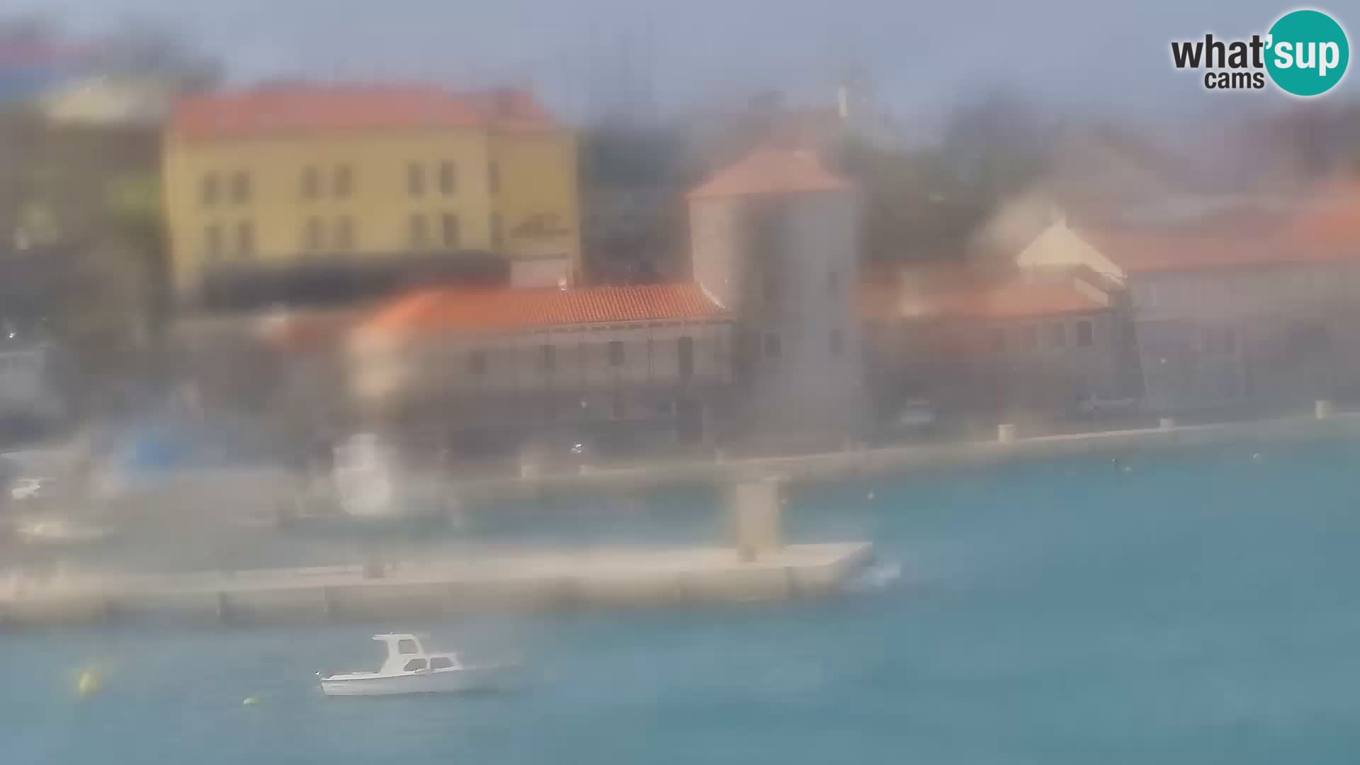 Senj camera en vivo – Vista panorámica de Senj riva